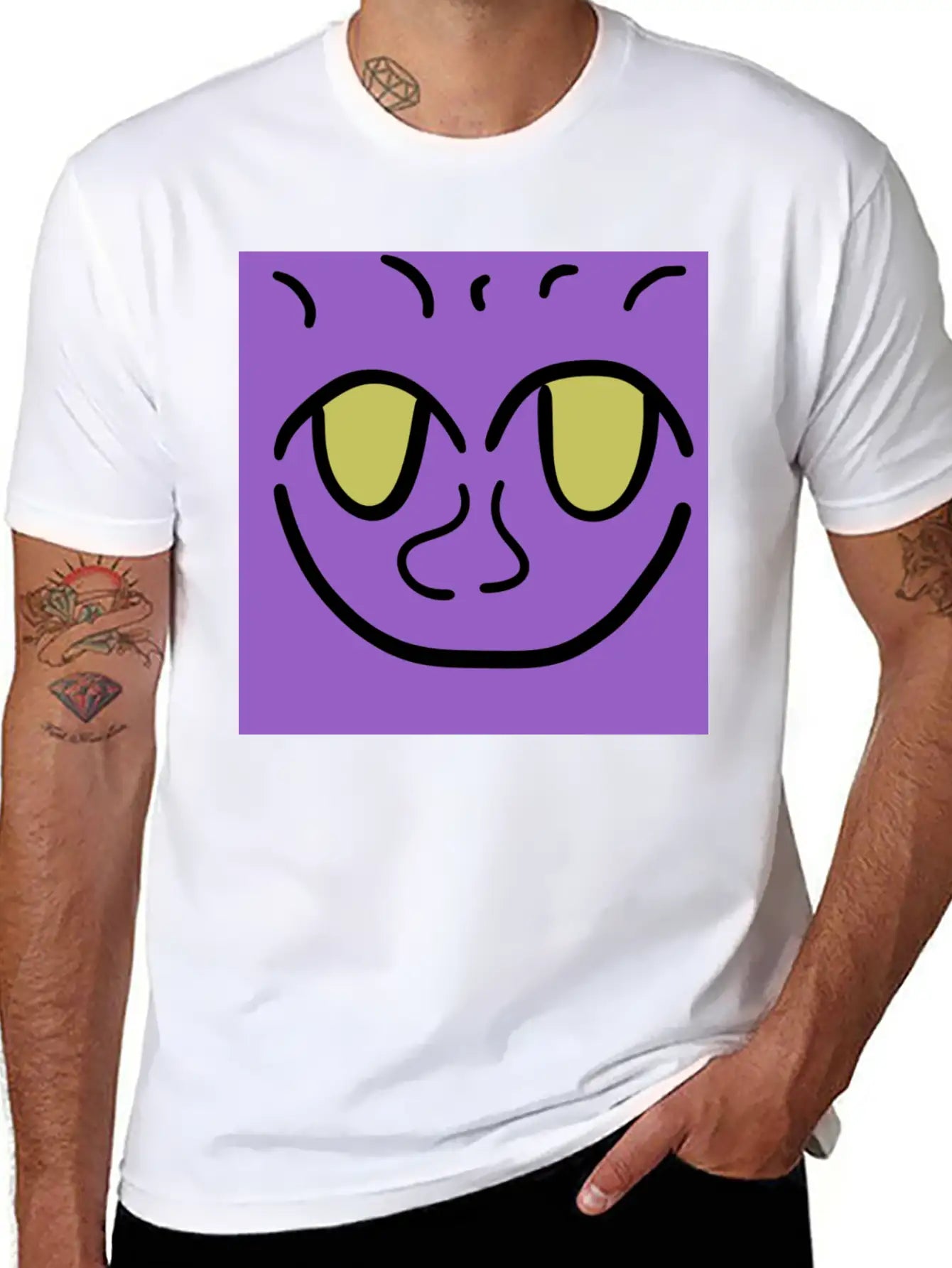 #0043 Lightweight Cotton T-Shirt – Daily Comfort Graphic Shirt