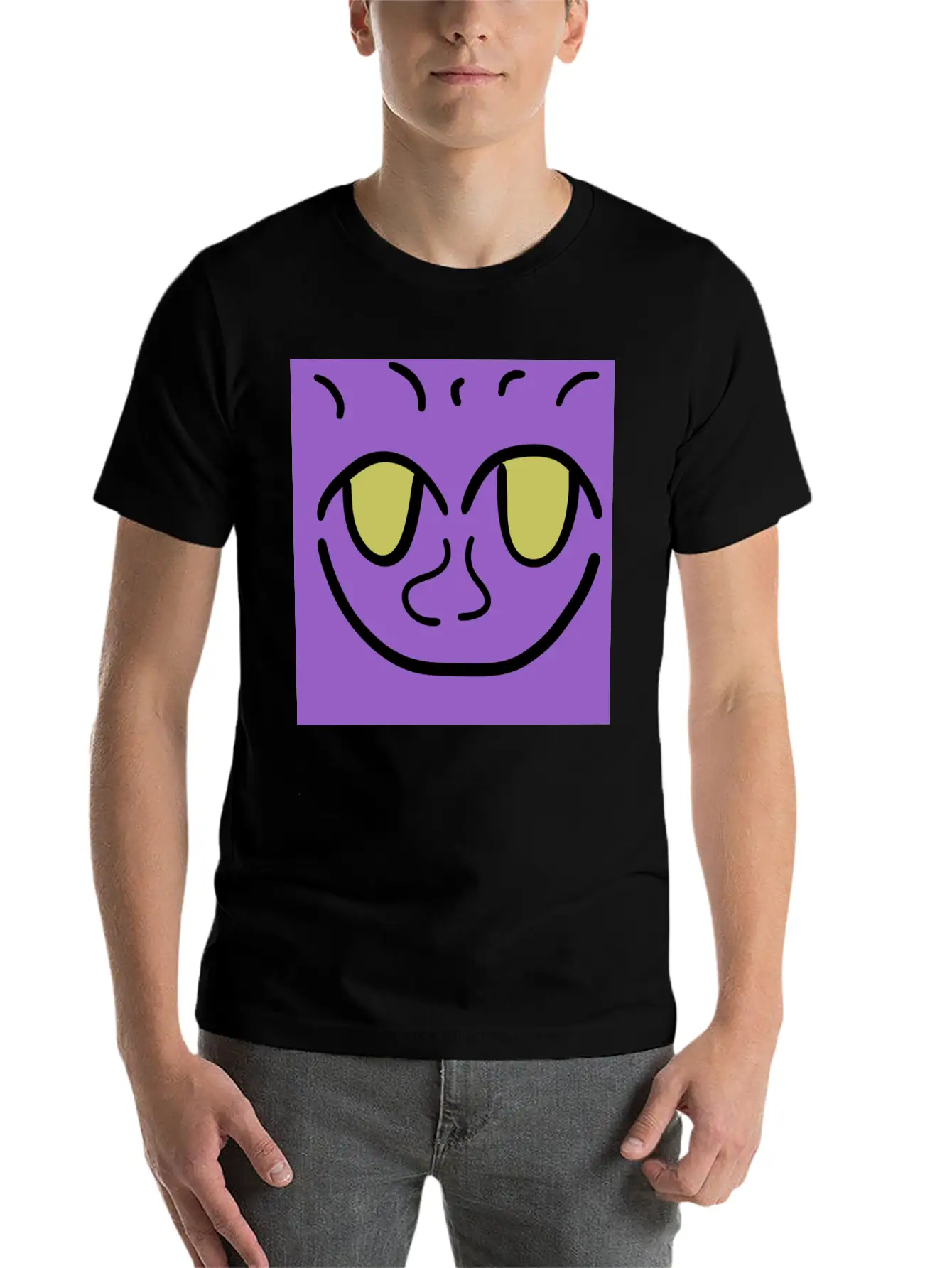 #0043 Lightweight Cotton T-Shirt – Daily Comfort Graphic Shirt