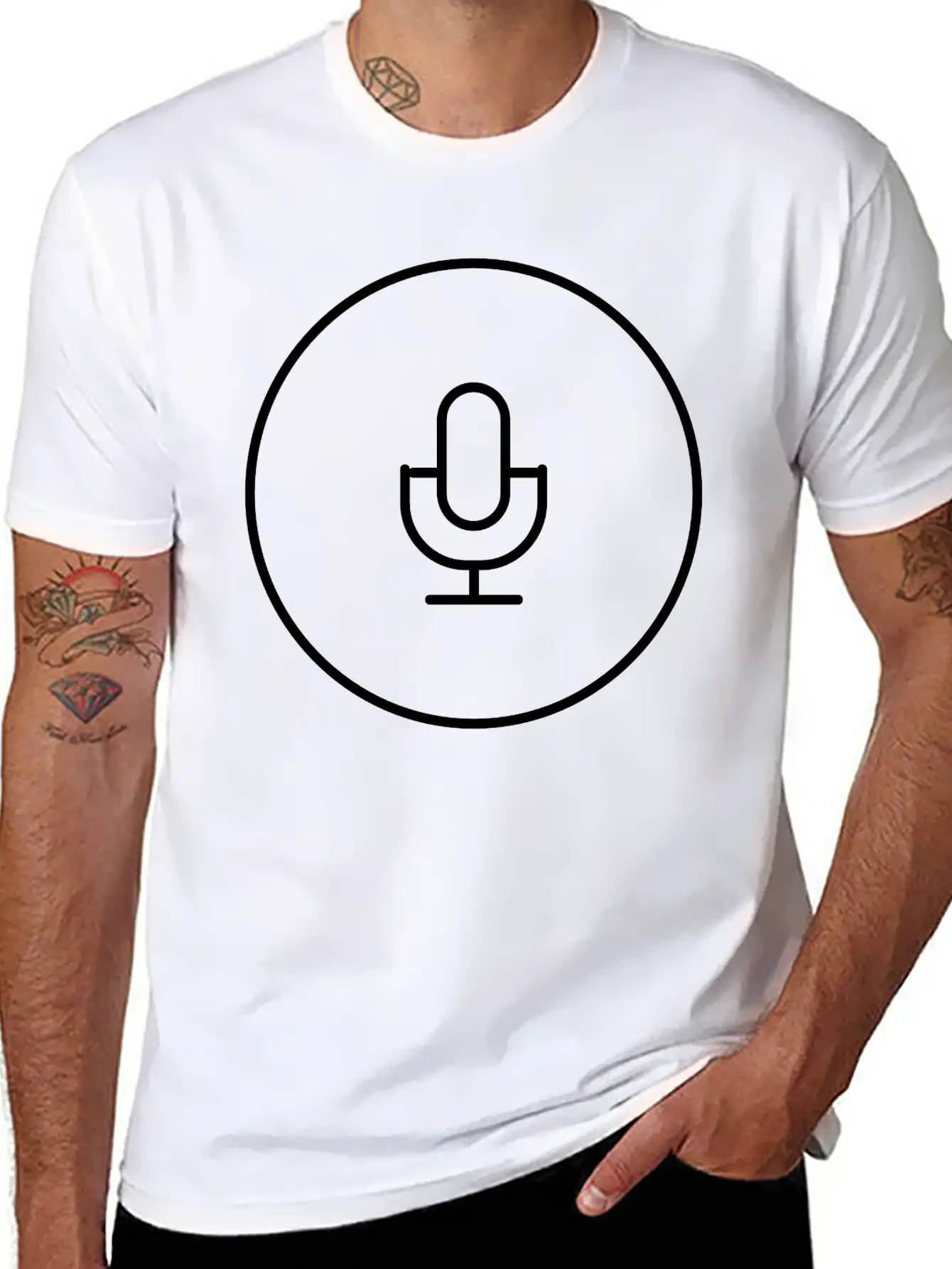 (123) Lightweight Cotton T-Shirt – Daily Comfort Graphic Shirt