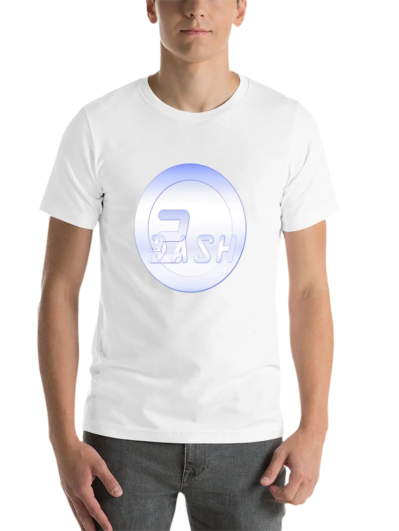 2 Platin Dashcoin 3D A Casual Graphic T-Shirt – Simple And Comfortable Daily Wear
