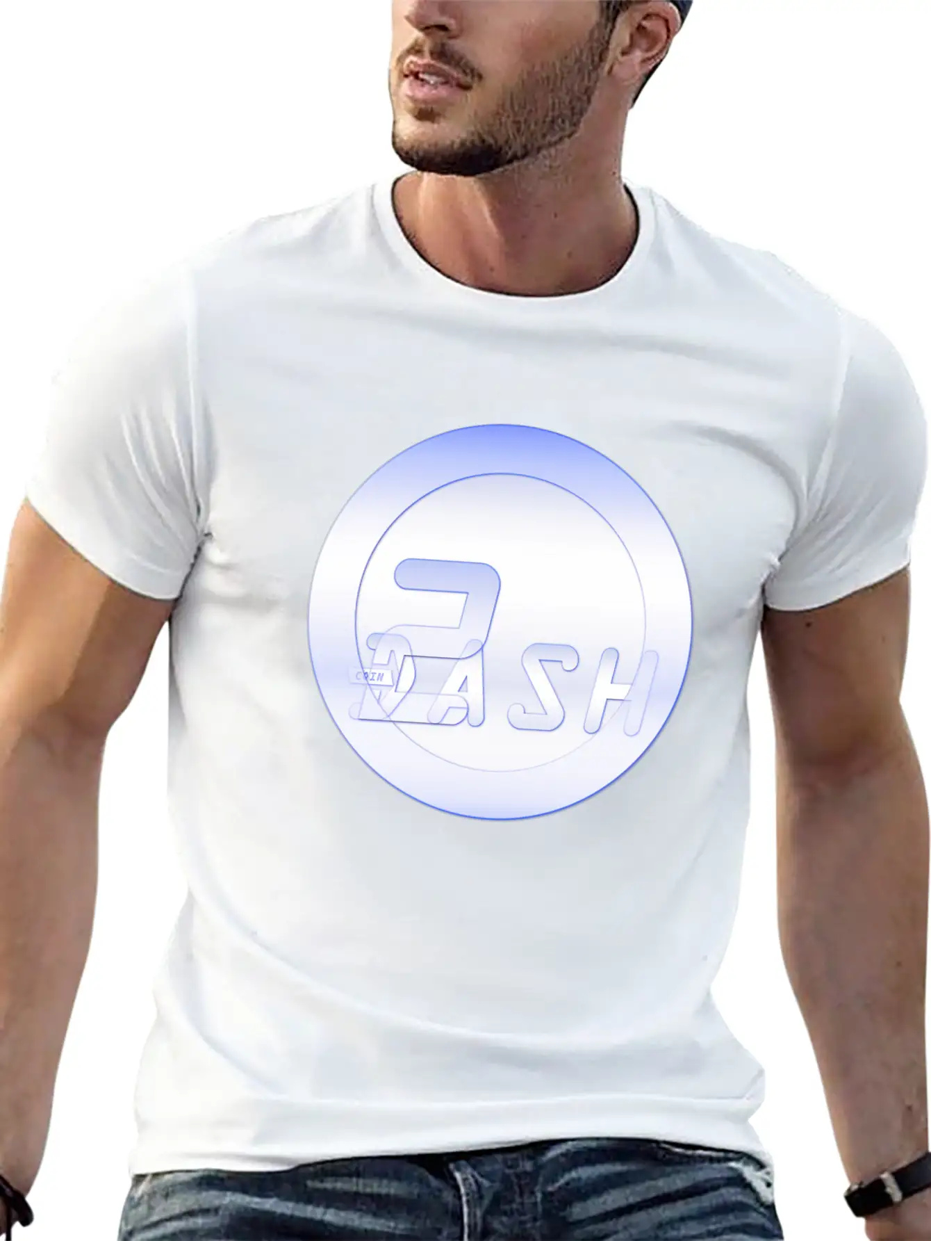 2 Platin Dashcoin 3D A Casual Graphic T-Shirt – Simple And Comfortable Daily Wear