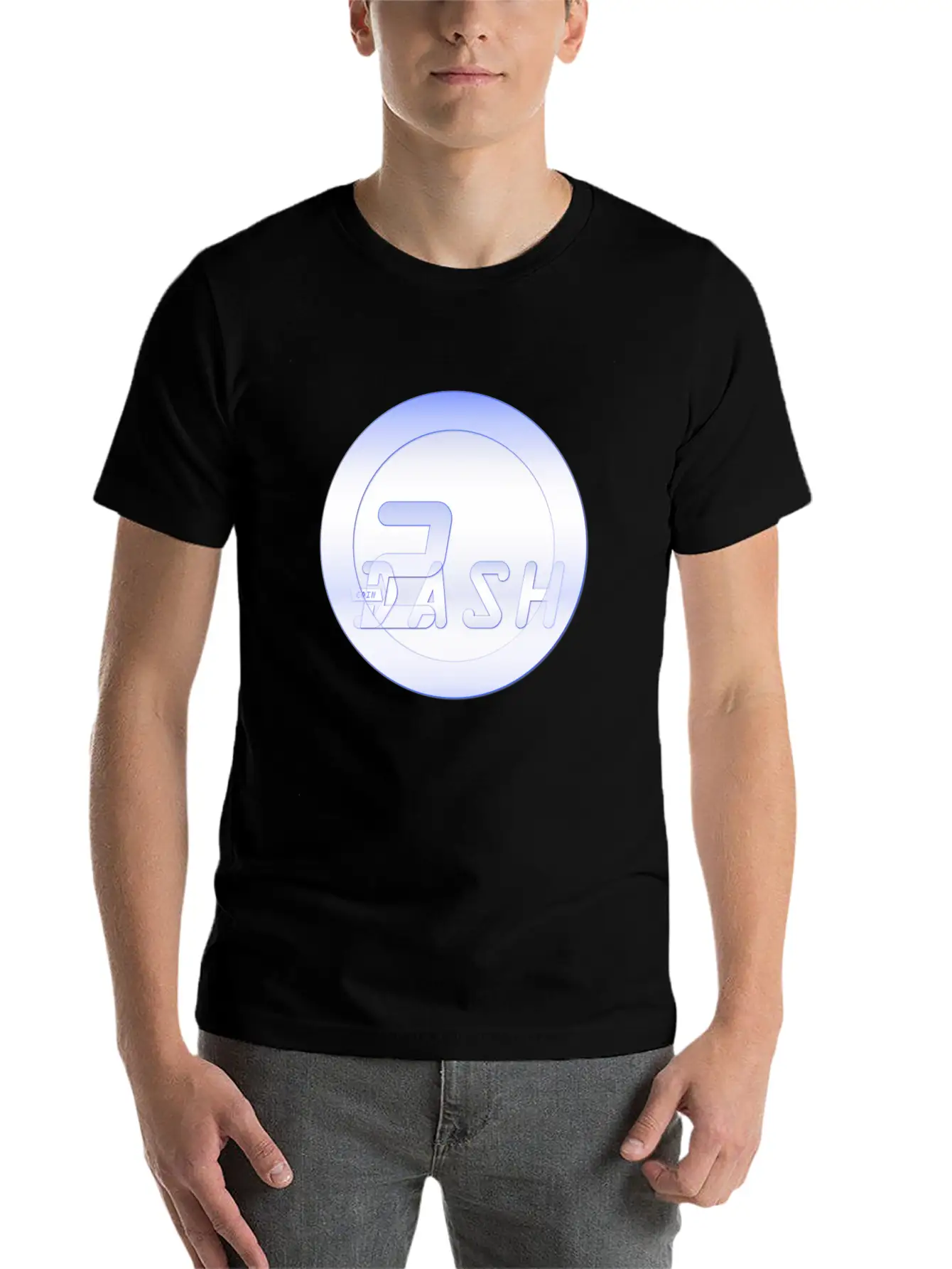 2 Platin Dashcoin 3D A Casual Graphic T-Shirt – Simple And Comfortable Daily Wear