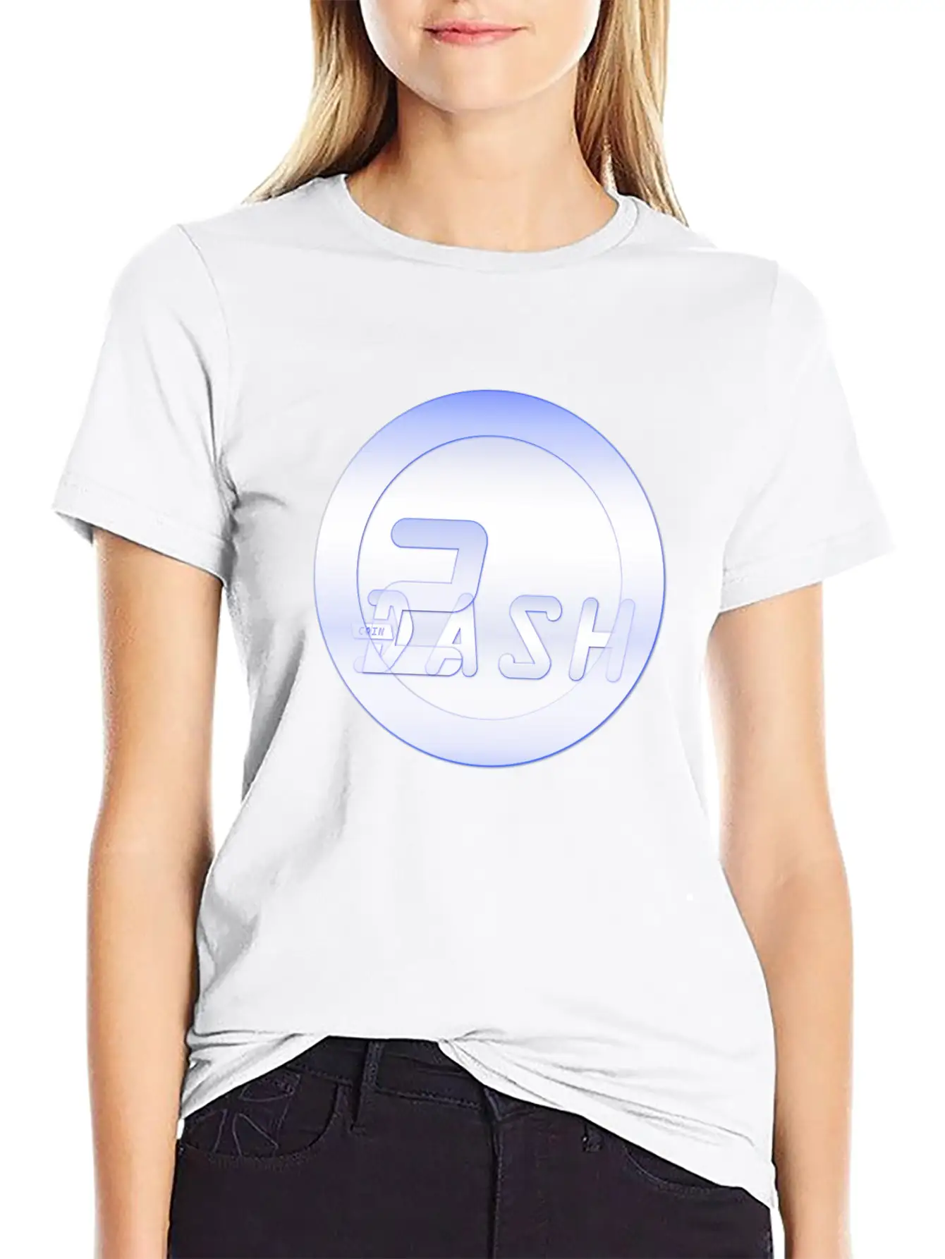 2 Platin Dashcoin 3D A Casual Graphic T-Shirt – Simple And Comfortable Daily Wear