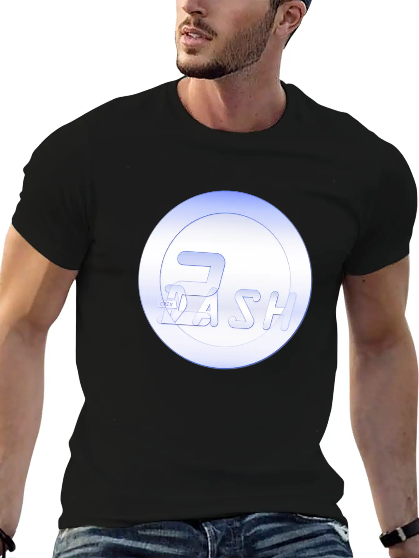 2 Platin Dashcoin 3D A Casual Graphic T-Shirt – Simple And Comfortable Daily Wear