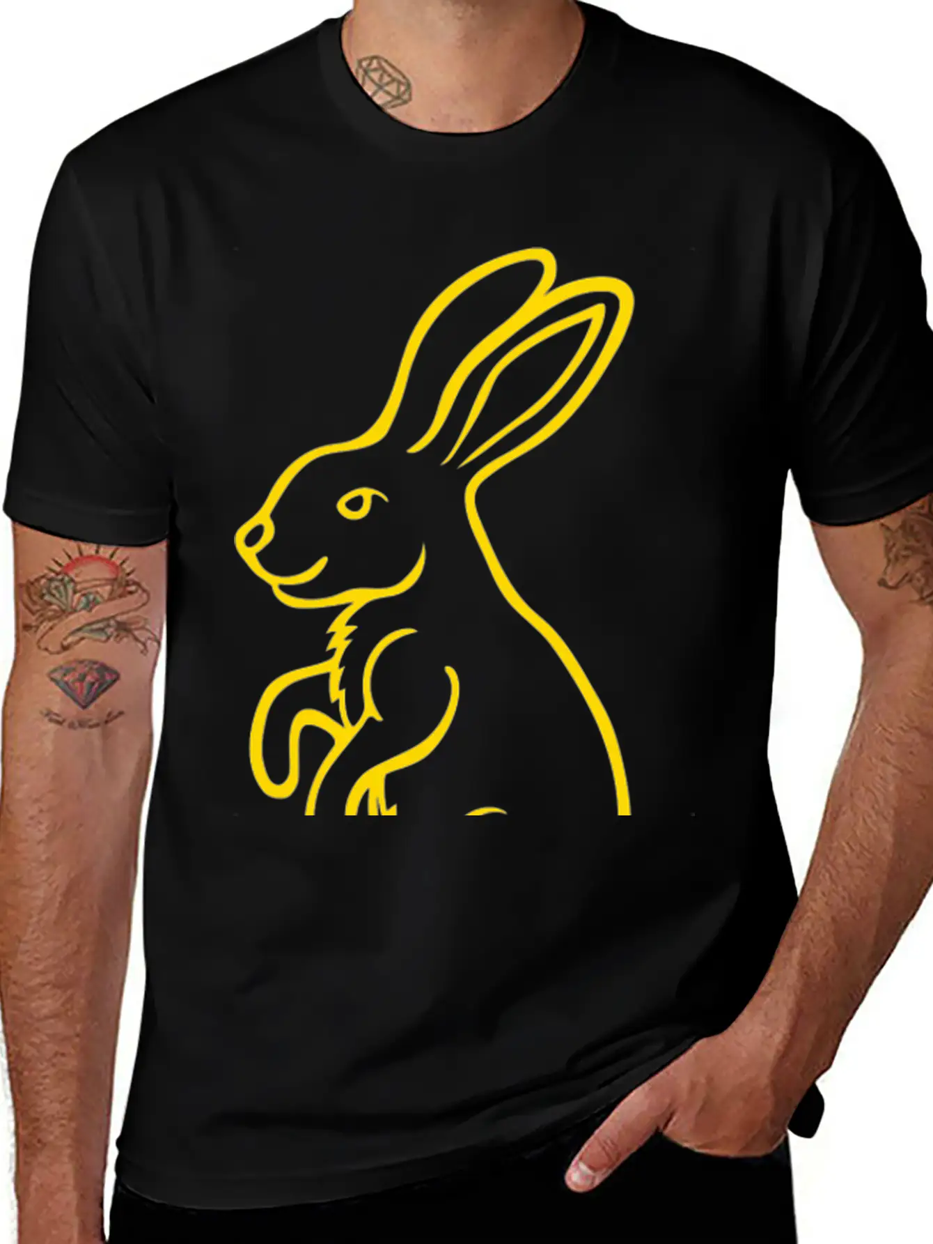 2023 Year Of The Rabbit Essential Unisex Summer Tee – Soft Cotton Casual Fit