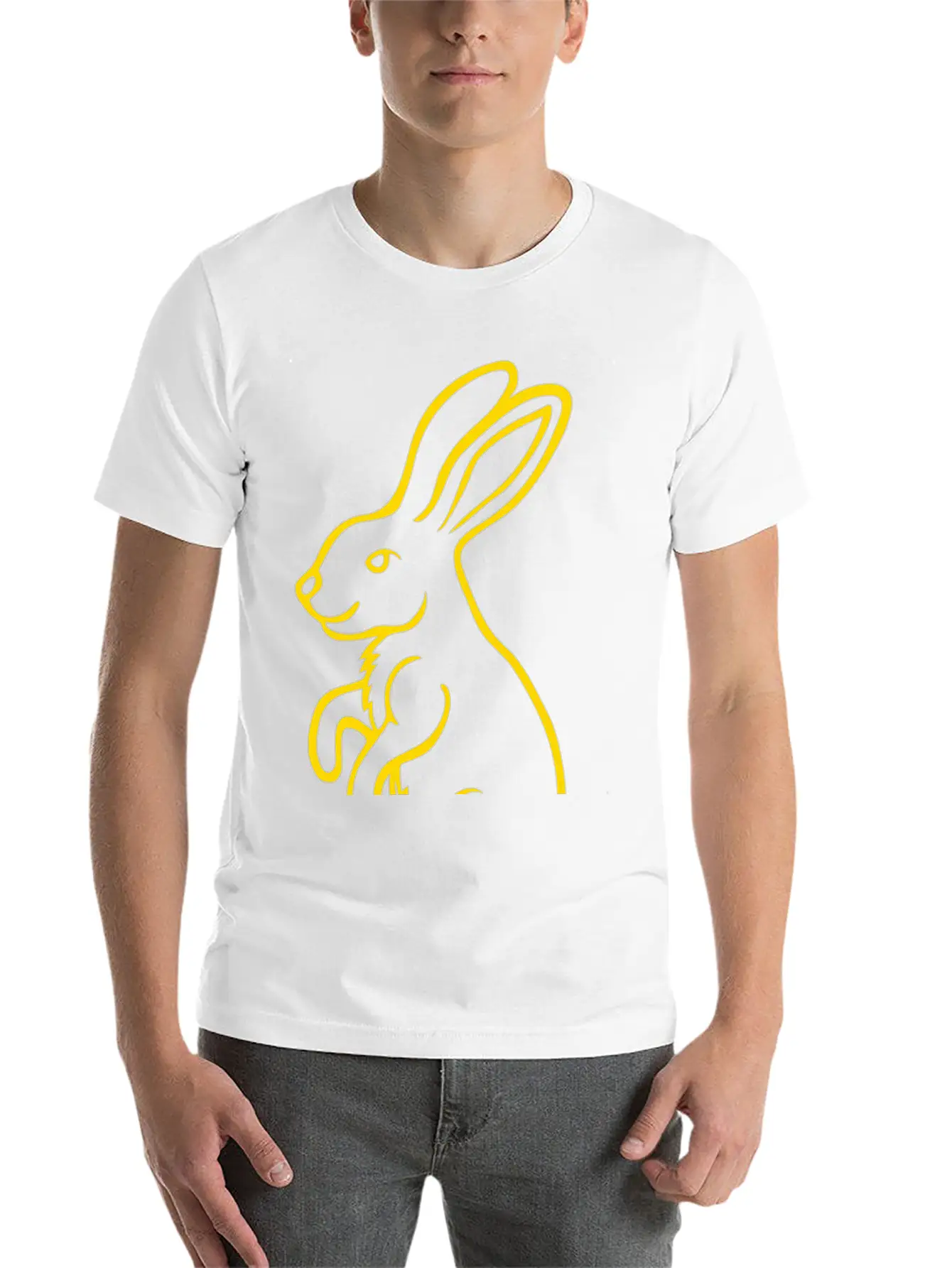 2023 Year Of The Rabbit Essential Unisex Summer Tee – Soft Cotton Casual Fit