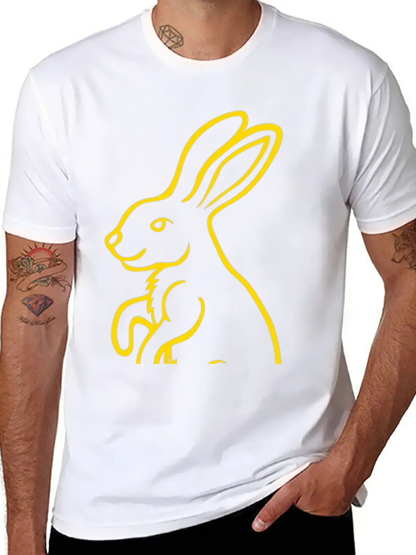 2023 Year Of The Rabbit Essential Unisex Summer Tee – Soft Cotton Casual Fit