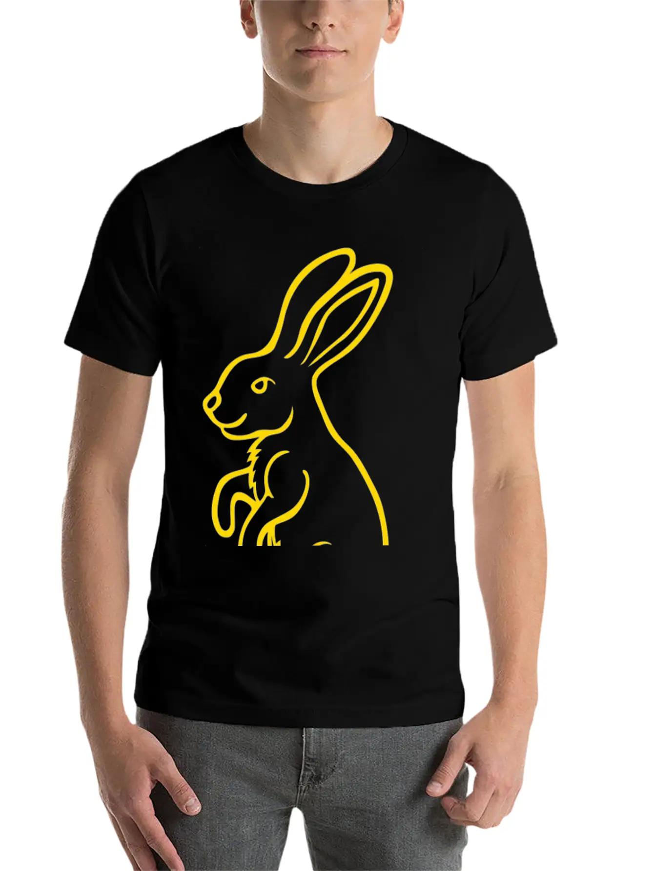 2023 Year Of The Rabbit Essential Unisex Summer Tee – Soft Cotton Casual Fit