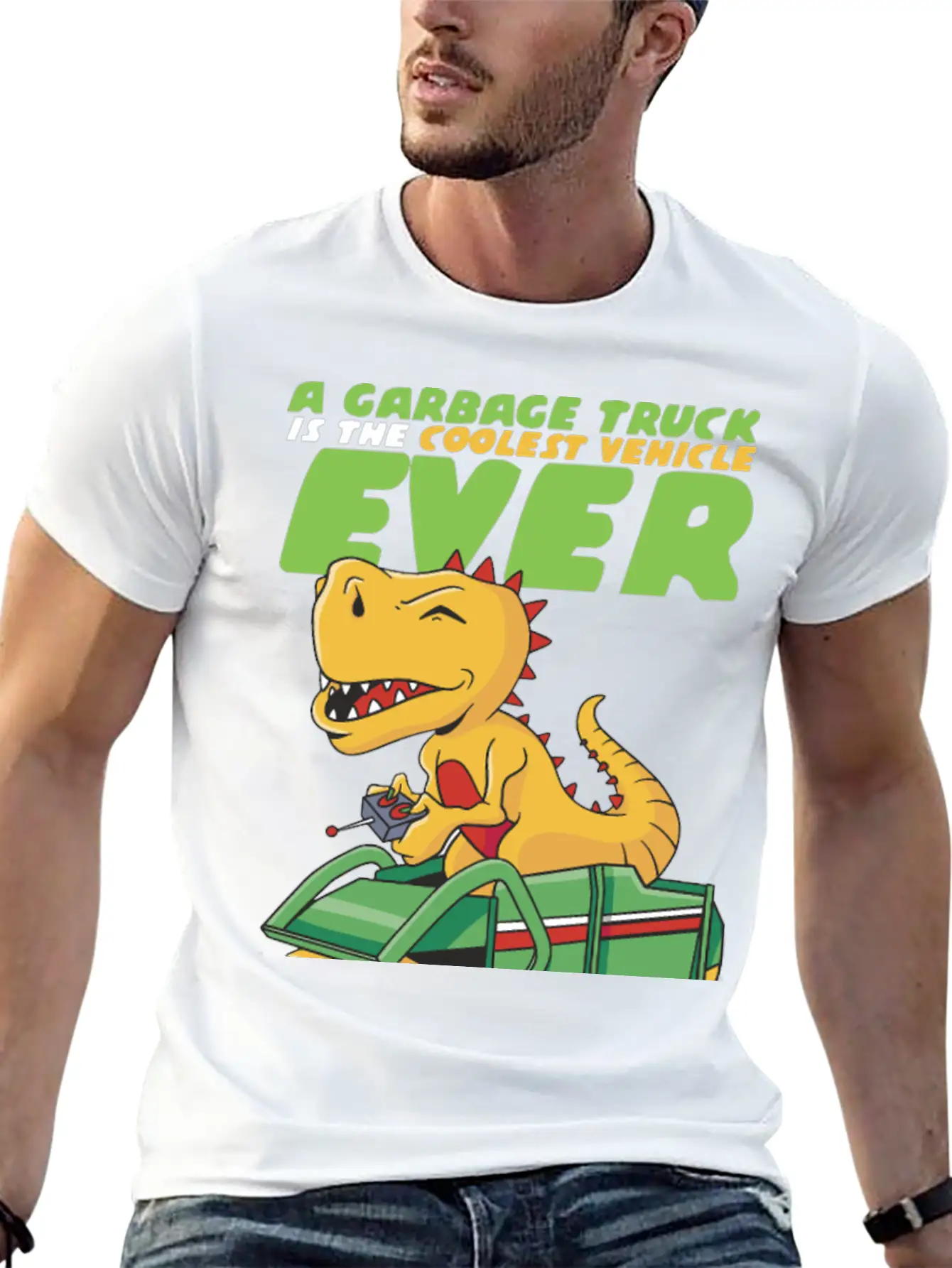 A Garbage Truck Is The Coolest Vehicle Ever Essential Unisex Summer Tee – Soft Cotton Casual Fit