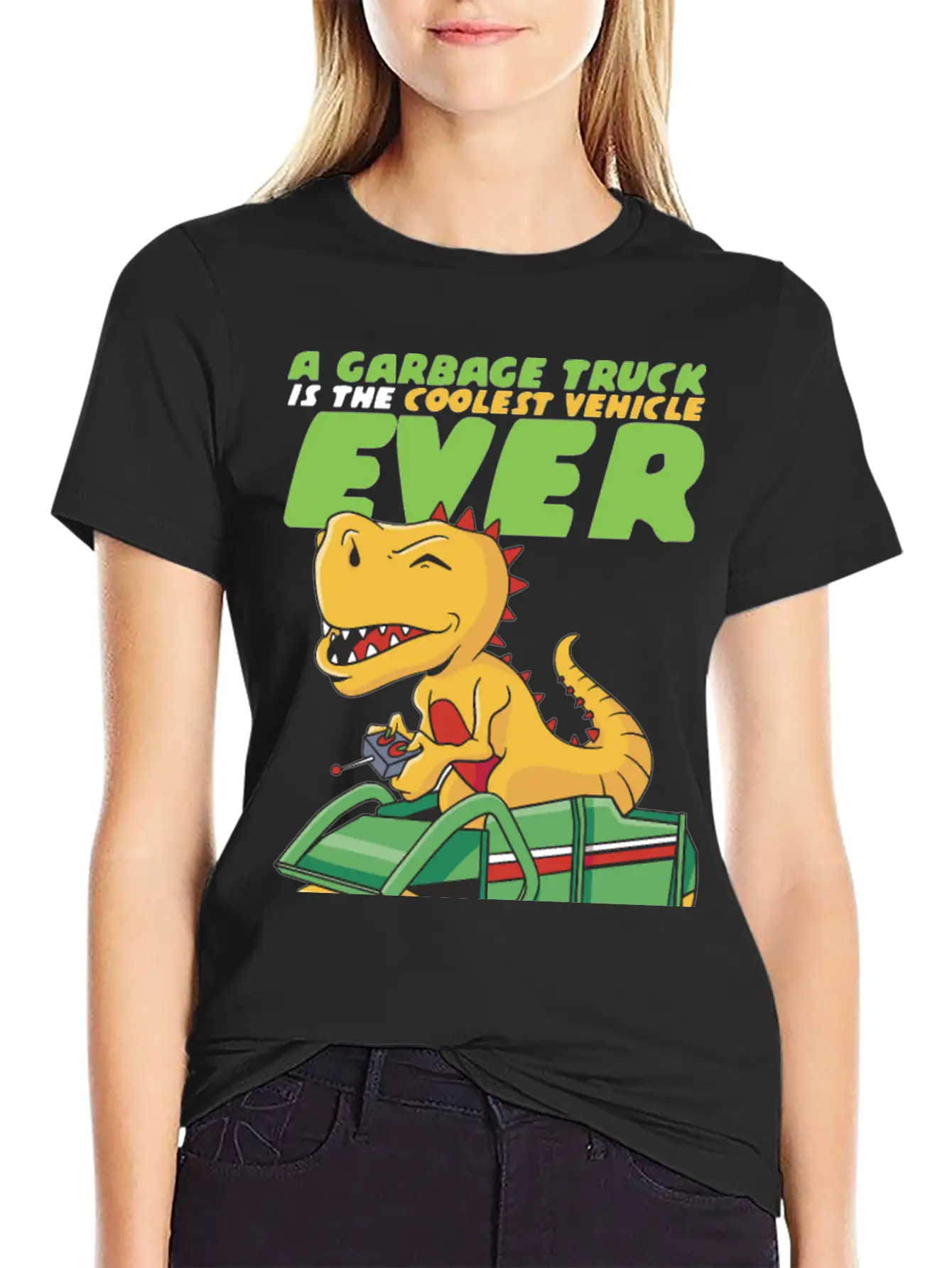 A Garbage Truck Is The Coolest Vehicle Ever Essential Unisex Summer Tee – Soft Cotton Casual Fit