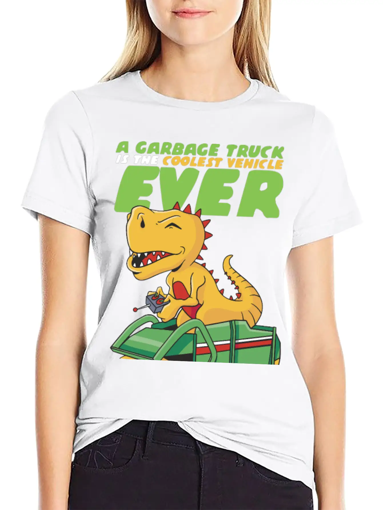 A Garbage Truck Is The Coolest Vehicle Ever Essential Unisex Summer Tee – Soft Cotton Casual Fit