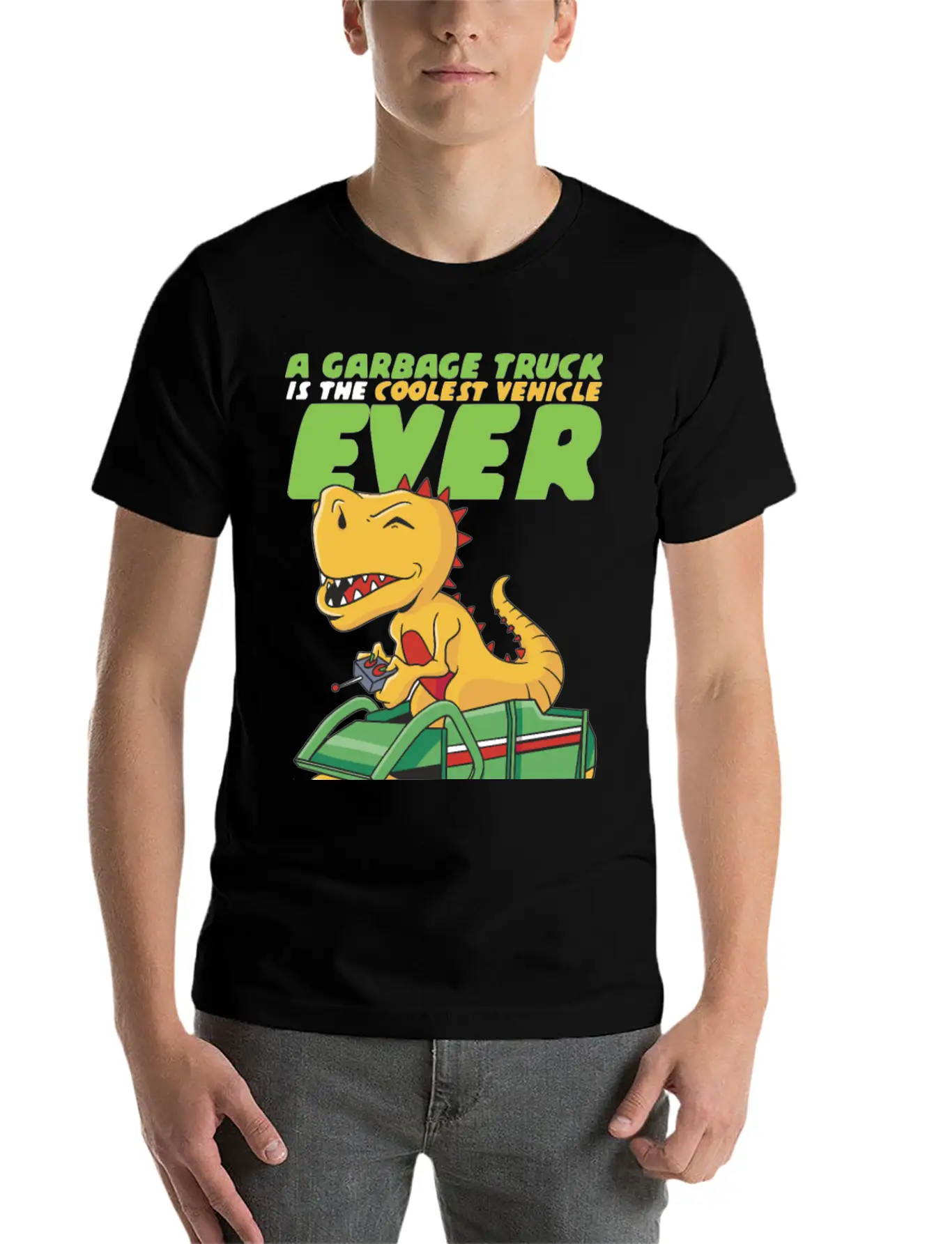 A Garbage Truck Is The Coolest Vehicle Ever Essential Unisex Summer Tee – Soft Cotton Casual Fit