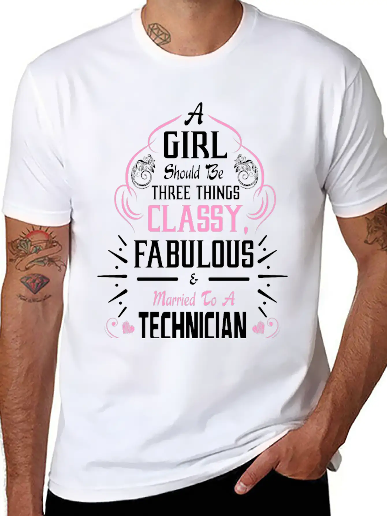 A Girl Should Be Three Things Classy Fabulous & Casual Graphic T-Shirt – Simple And Comfortable Daily Wear