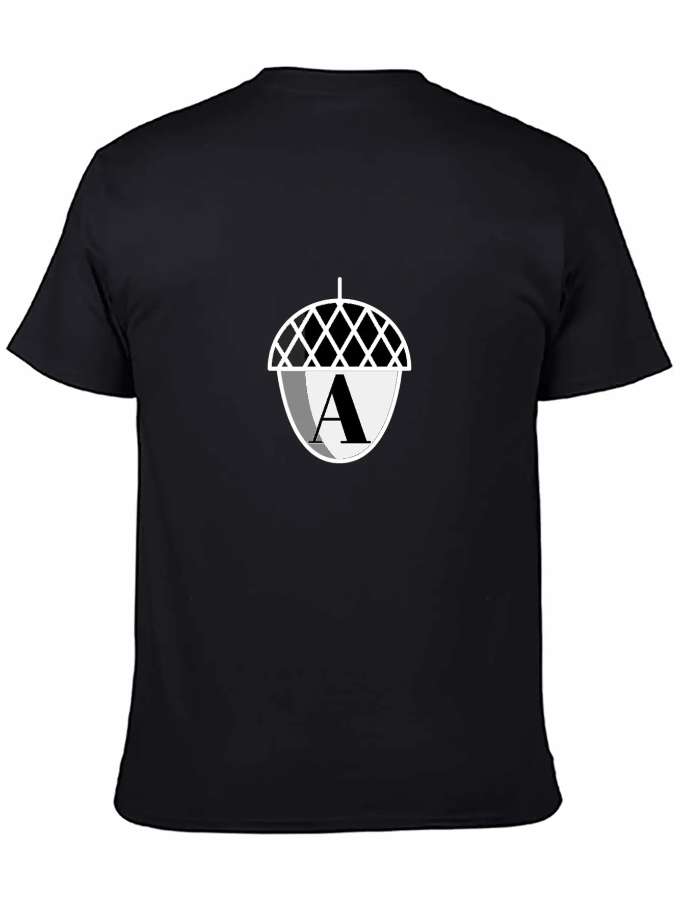 Acorn Emblem Casual Graphic T-Shirt – Simple And Comfortable Daily Wear