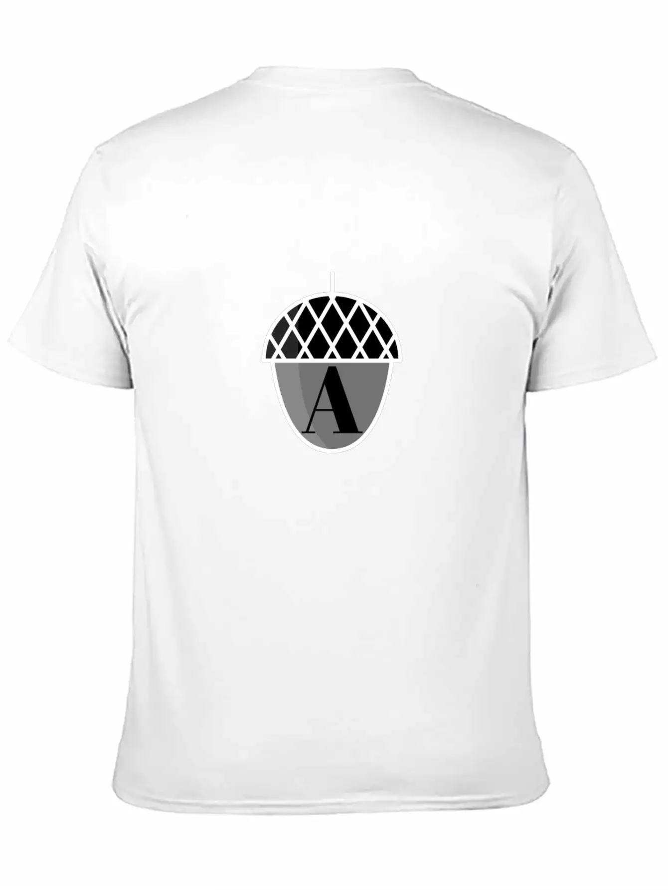 Acorn Emblem Casual Graphic T-Shirt – Simple And Comfortable Daily Wear