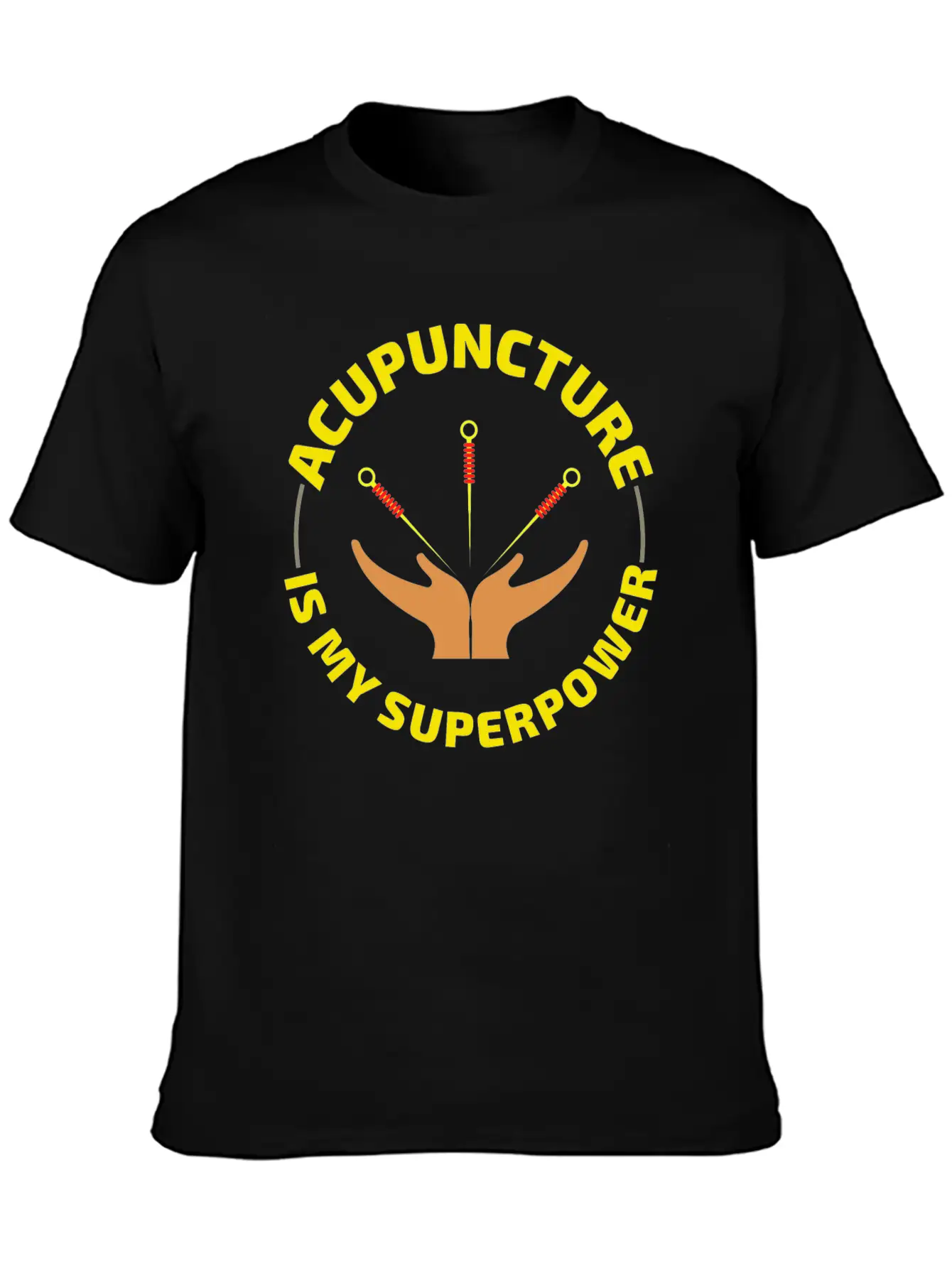 Acupuncture Acupuncturist Chinese Medicine Funny Casual Graphic T-Shirt – Simple And Comfortable Daily Wear