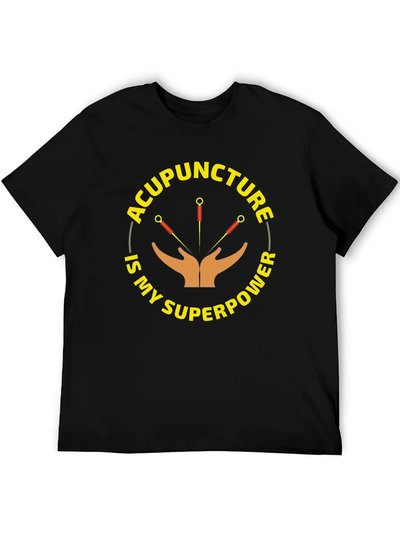 Acupuncture Acupuncturist Chinese Medicine Funny Casual Graphic T-Shirt – Simple And Comfortable Daily Wear