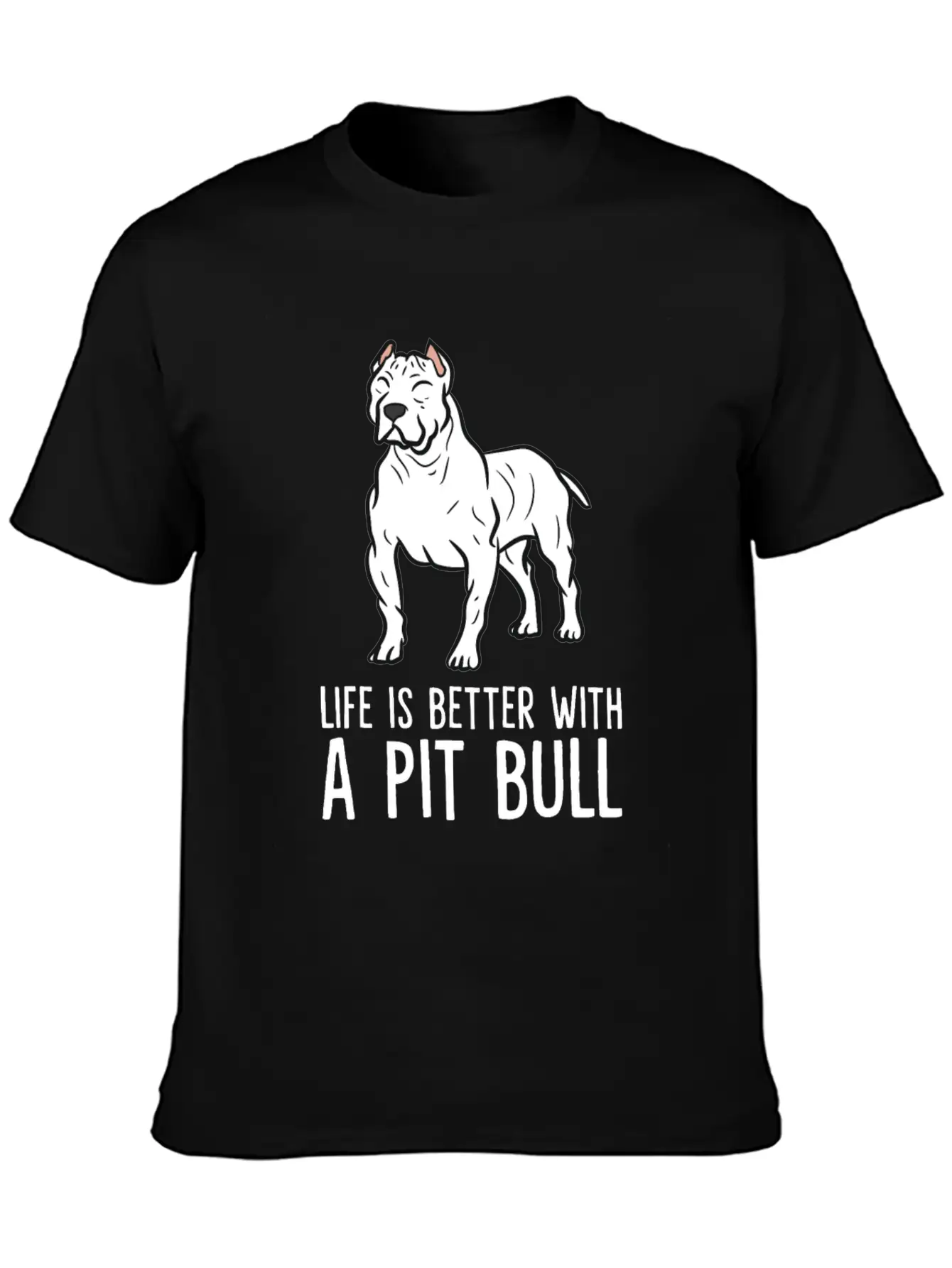 American Pit Bull Owner Life Is Better With A Pit Classic Cotton Tee – Unisex Comfort For Any Season