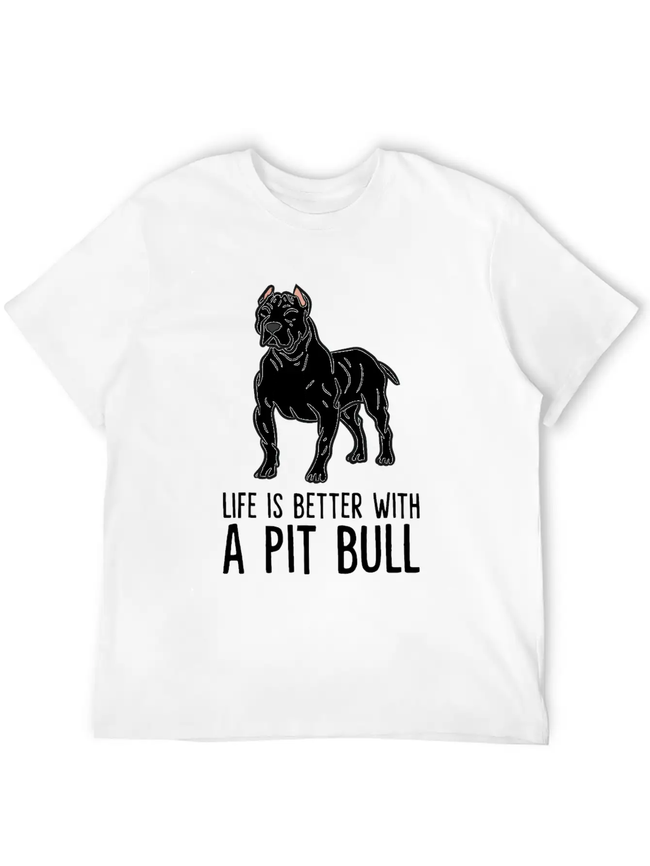 American Pit Bull Owner Life Is Better With A Pit Classic Cotton Tee – Unisex Comfort For Any Season