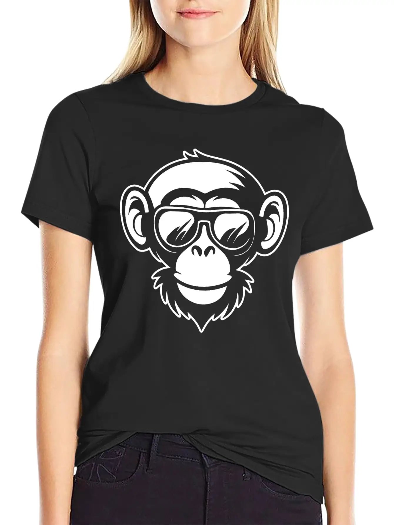 Ape Face Apes Apelike Jungle Primate Classic Cotton Tee – Unisex Comfort For Any Season