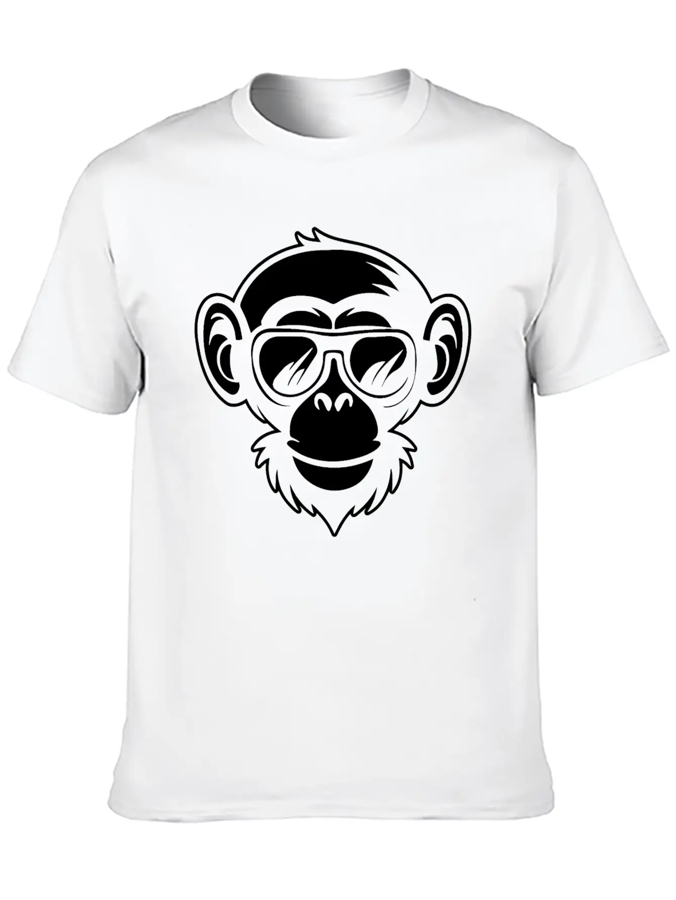 Ape Face Apes Apelike Jungle Primate Classic Cotton Tee – Unisex Comfort For Any Season