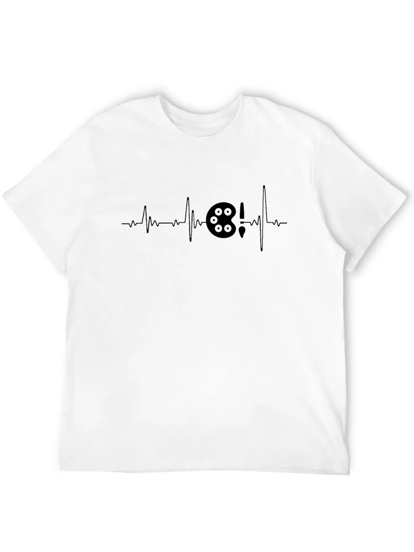 Art Beat , Artist Heartbeat , Art School Classic Cotton Tee – Unisex Comfort For Any Season