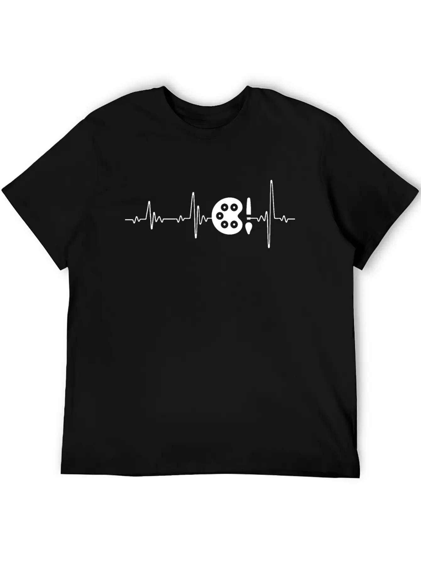 Art Beat , Artist Heartbeat , Art School Classic Cotton Tee – Unisex Comfort For Any Season