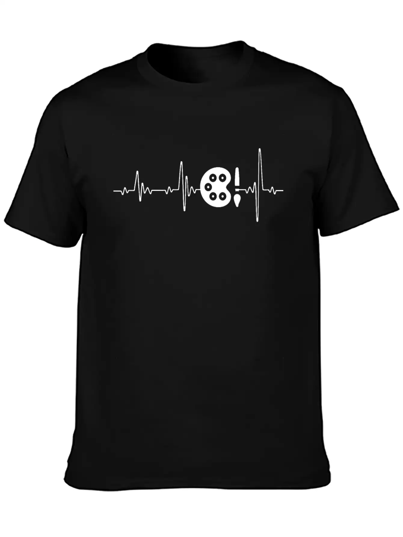 Art Beat , Artist Heartbeat , Art School Classic Cotton Tee – Unisex Comfort For Any Season