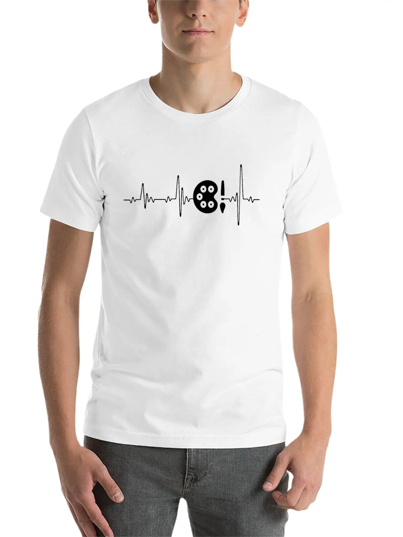Art Beat , Artist Heartbeat , Art School Classic Cotton Tee – Unisex Comfort For Any Season