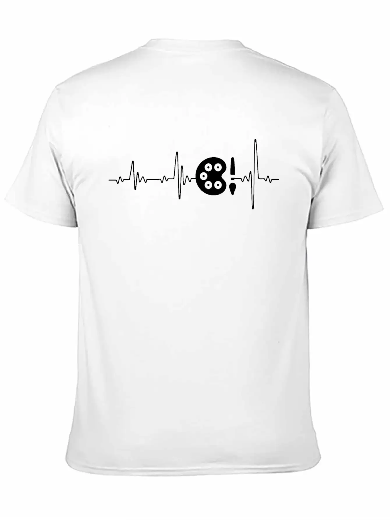 Art Beat , Artist Heartbeat , Art School Classic Cotton Tee – Unisex Comfort For Any Season