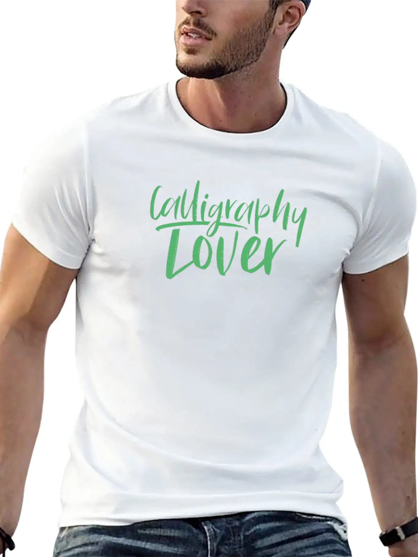 Art Calligraphy Typography Calligraph Writing Classic Cotton Tee – Unisex Comfort For Any Season