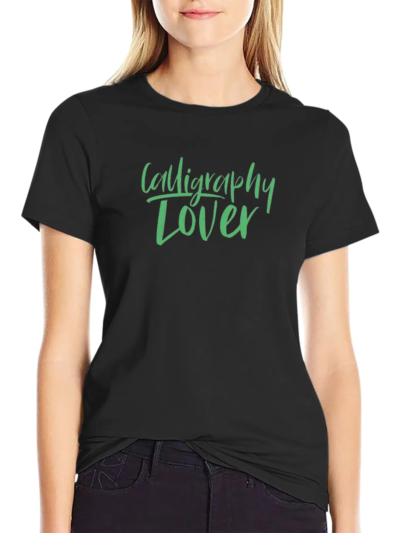 Art Calligraphy Typography Calligraph Writing Classic Cotton Tee – Unisex Comfort For Any Season
