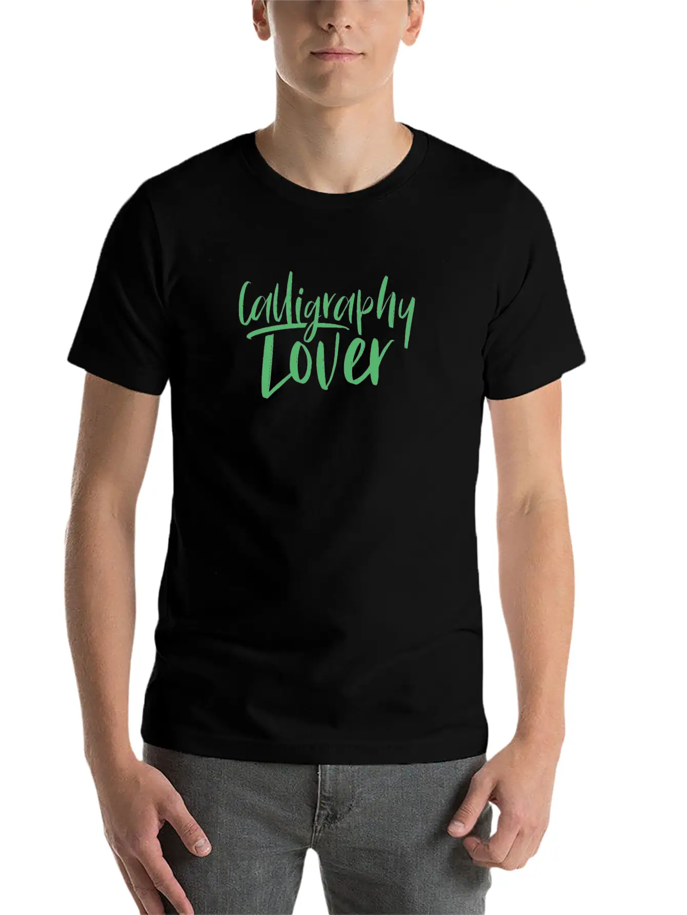 Art Calligraphy Typography Calligraph Writing Classic Cotton Tee – Unisex Comfort For Any Season