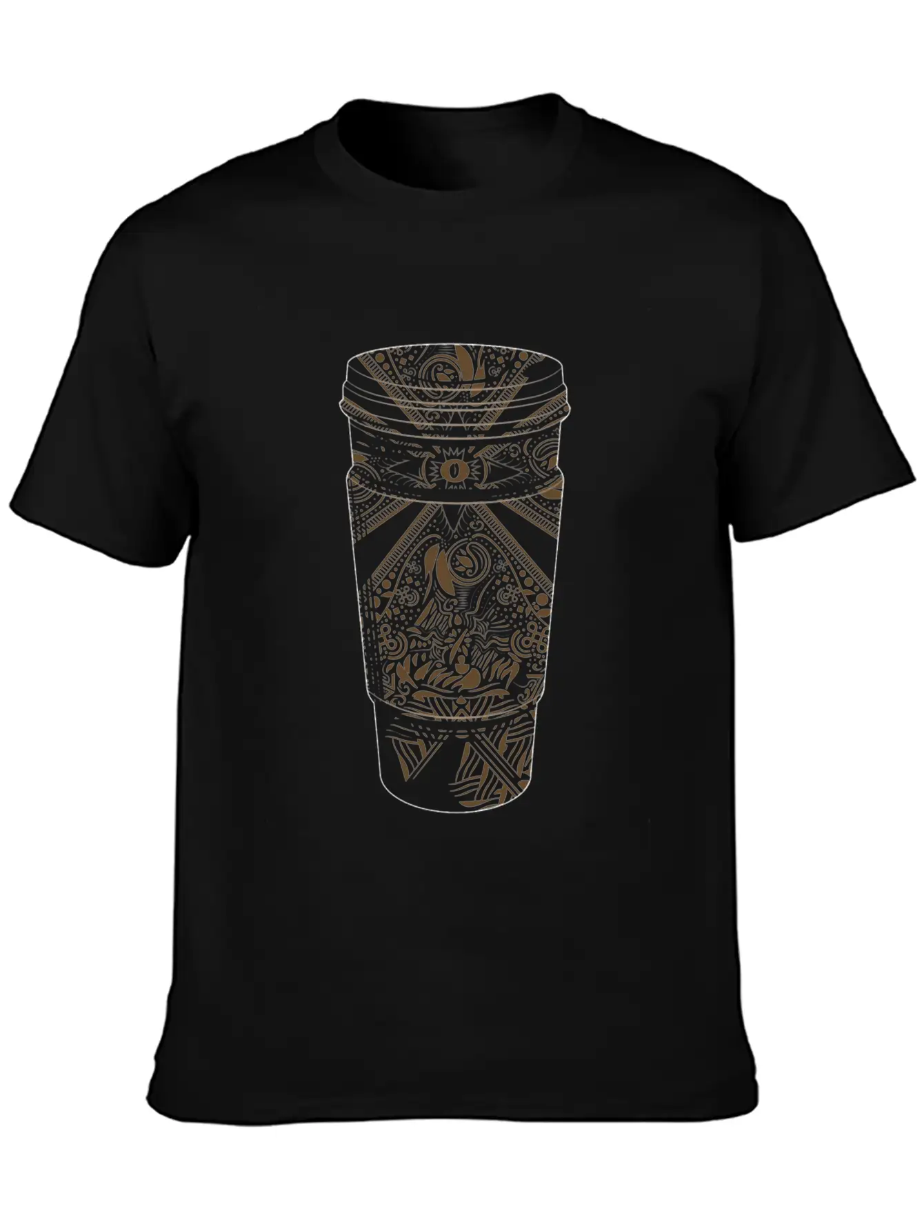 Art Inspired By Coffee Classic Cotton Tee – Unisex Comfort For Any Season
