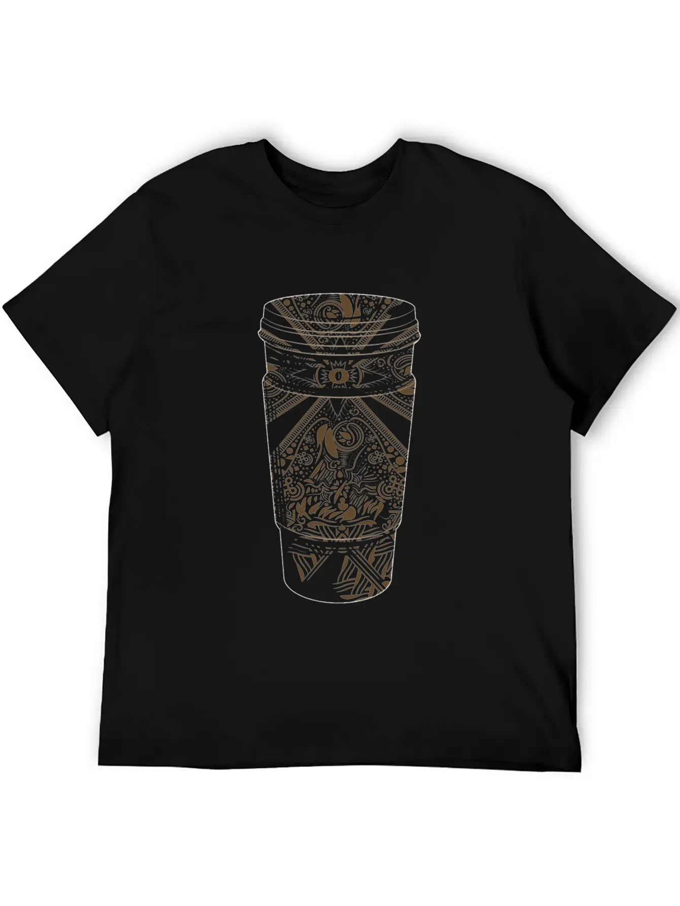 Art Inspired By Coffee Classic Cotton Tee – Unisex Comfort For Any Season