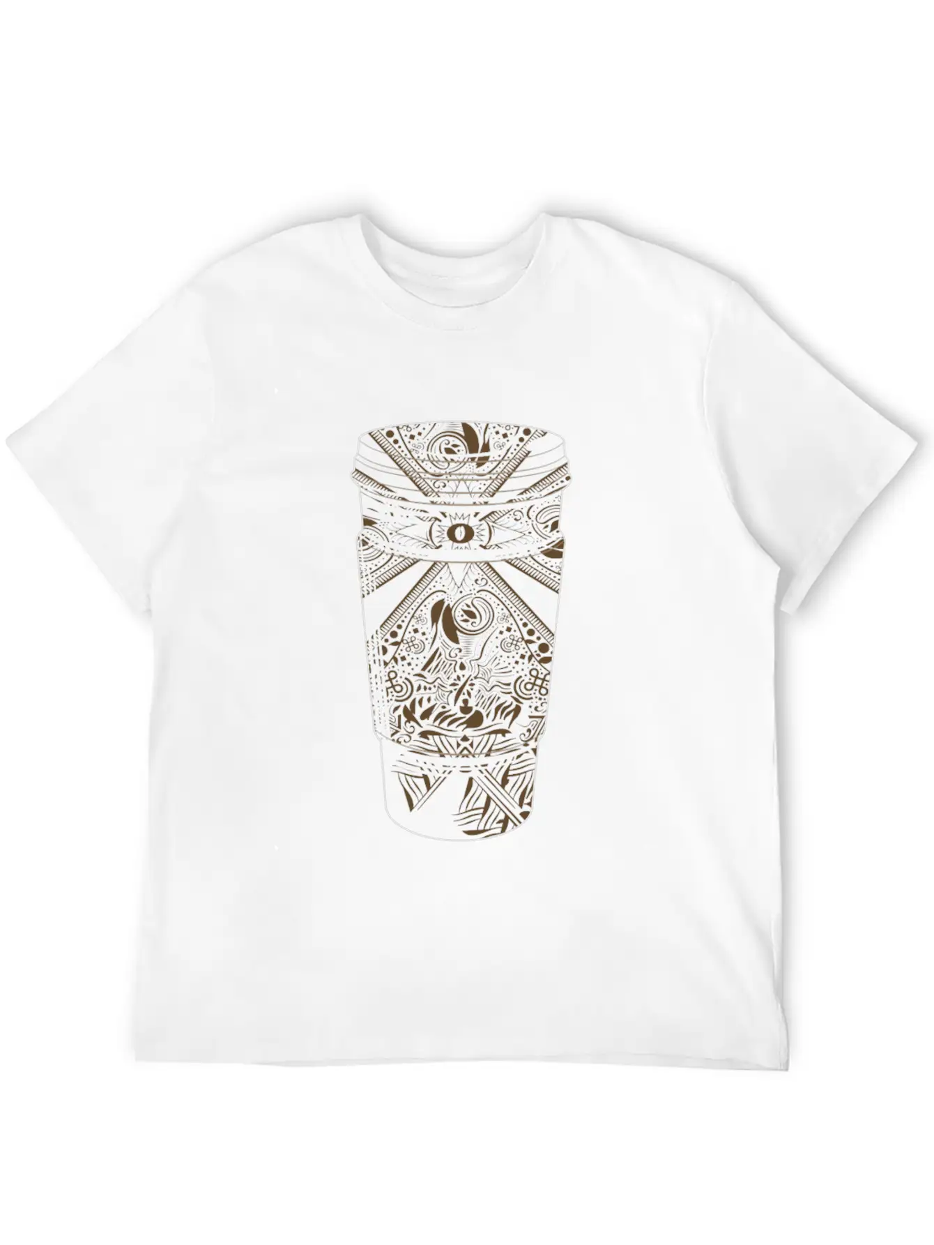 Art Inspired By Coffee Classic Cotton Tee – Unisex Comfort For Any Season