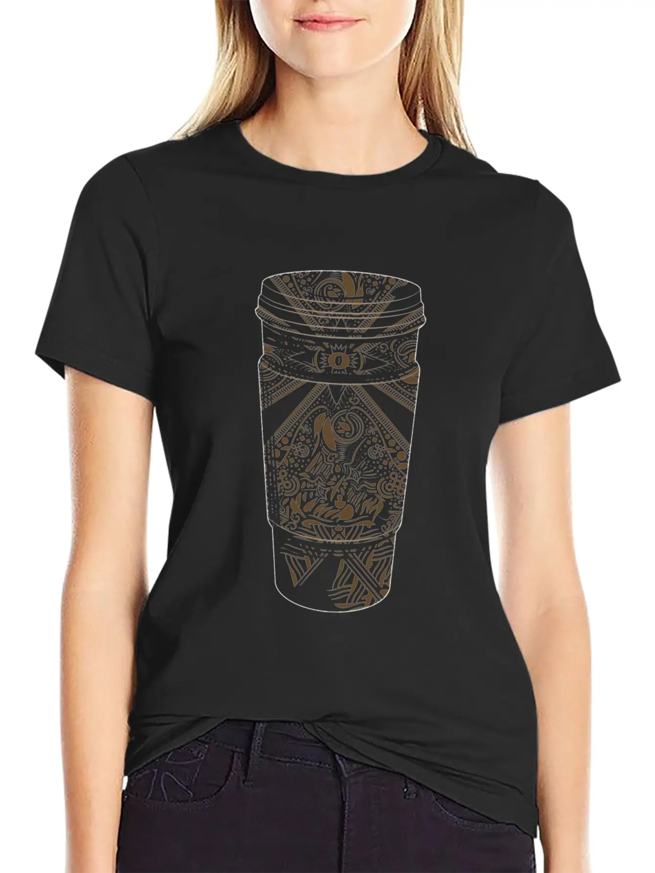 Art Inspired By Coffee Classic Cotton Tee – Unisex Comfort For Any Season