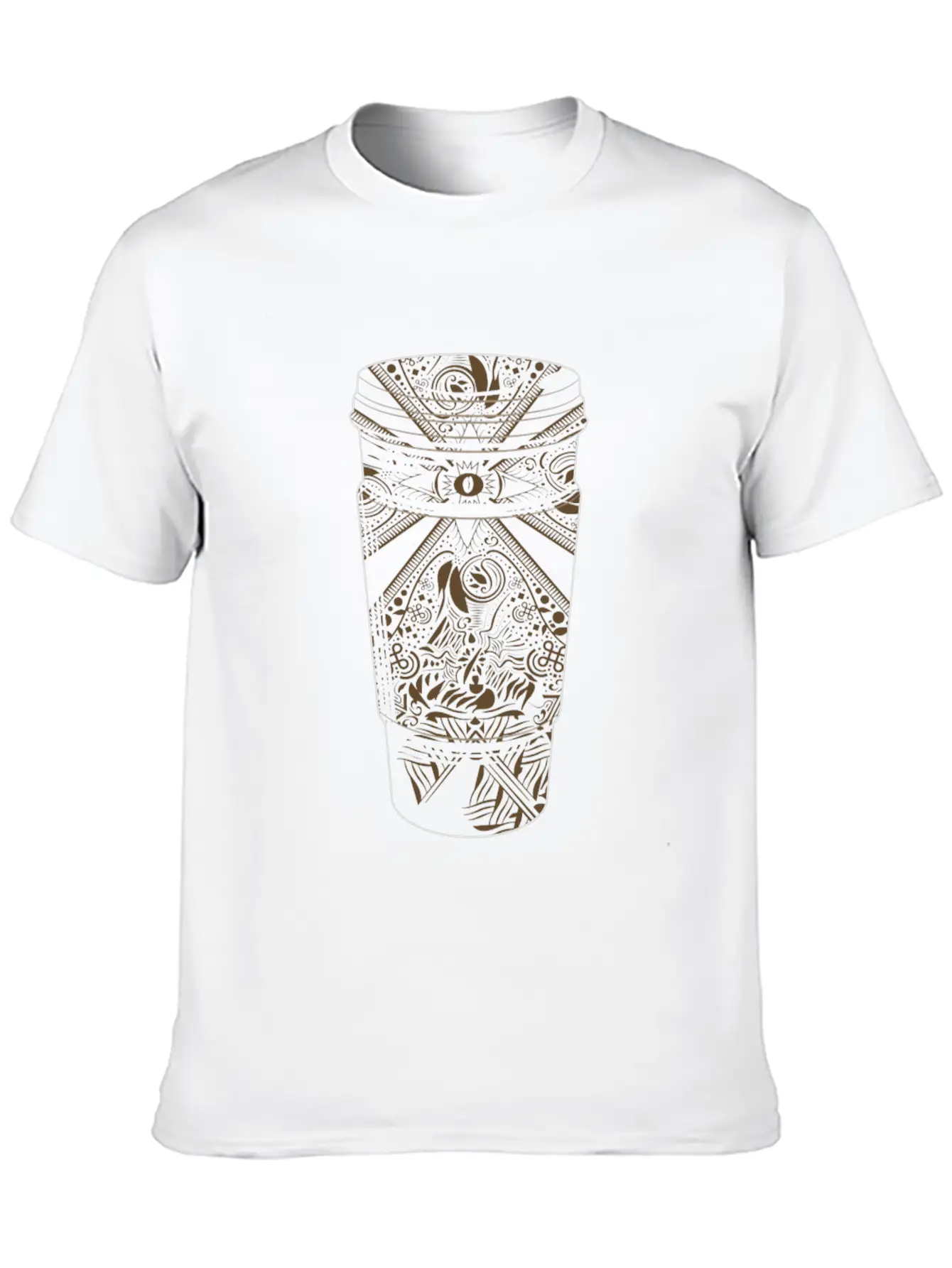 Art Inspired By Coffee Classic Cotton Tee – Unisex Comfort For Any Season