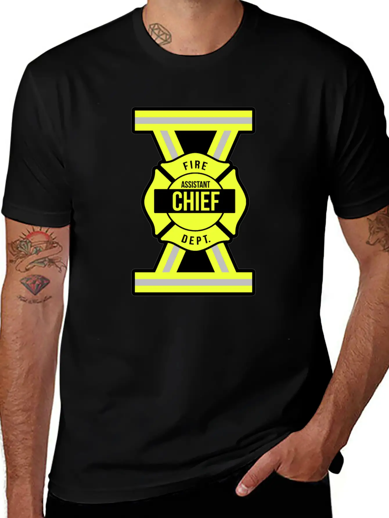 Assistant Chief Fire Department Classic Cotton Tee – Unisex Comfort For Any Season