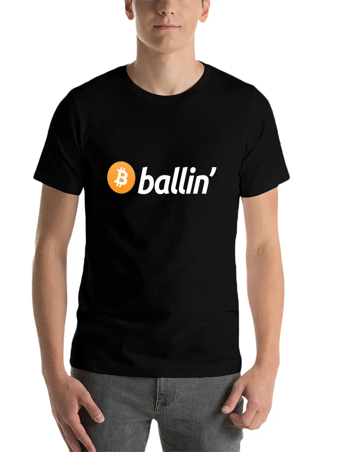 B Ballin' - Pun Blockchain HODL Digital Crypto Classic Cotton Tee – Unisex Comfort For Any Season