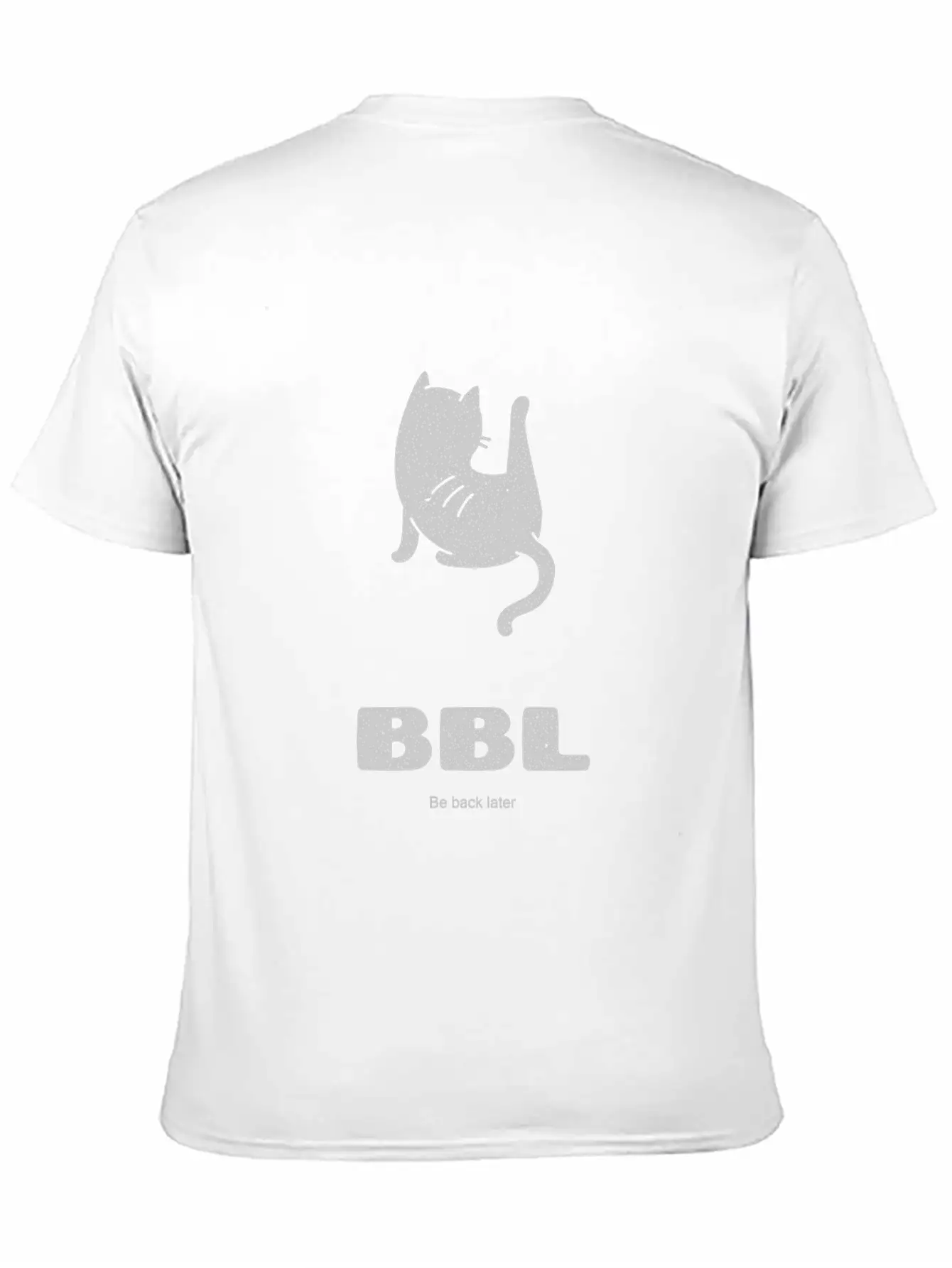 BBL - Be Back Later Essential Unisex Summer Tee – Soft Cotton Casual Fit