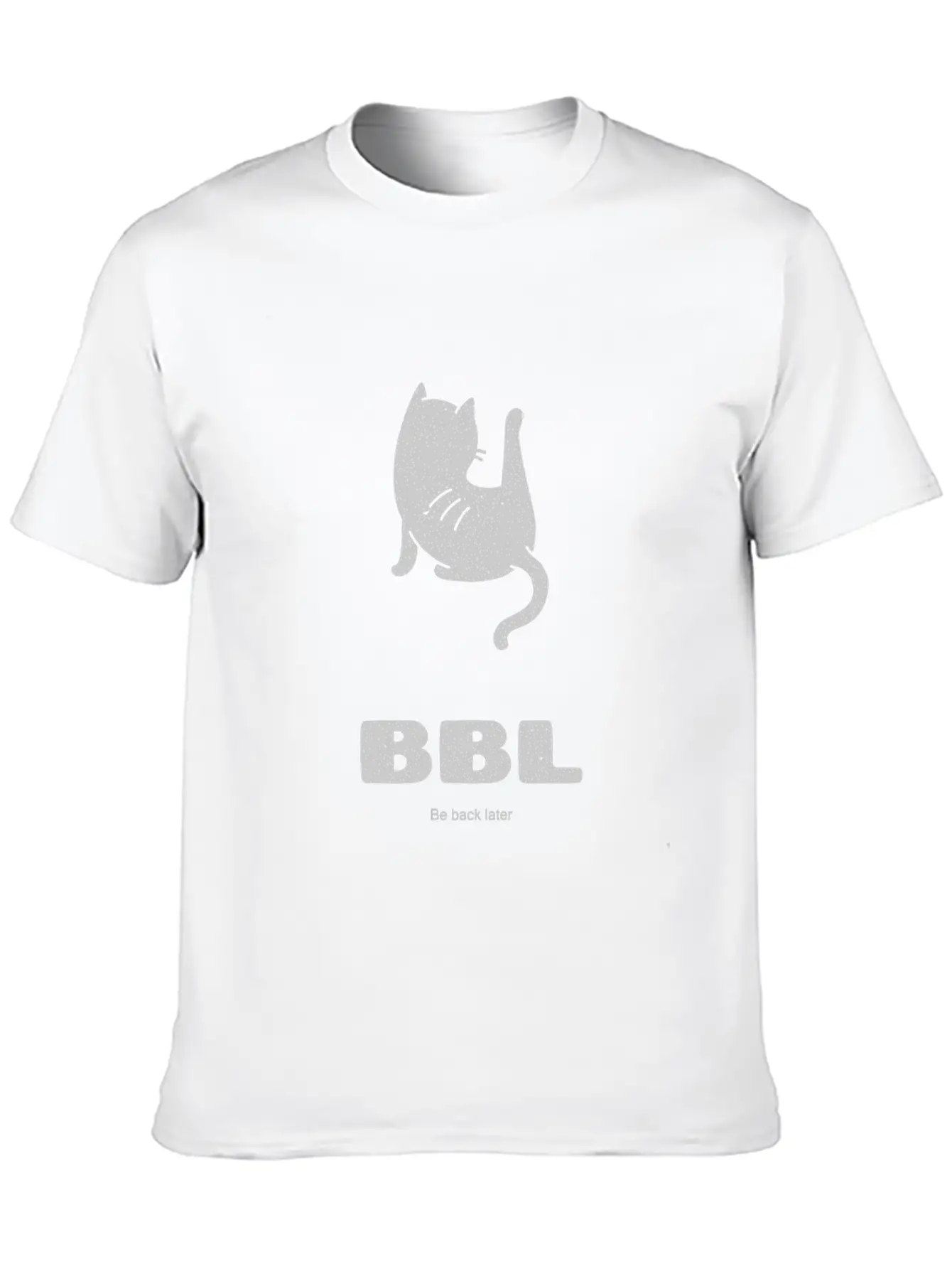 BBL - Be Back Later Essential Unisex Summer Tee – Soft Cotton Casual Fit