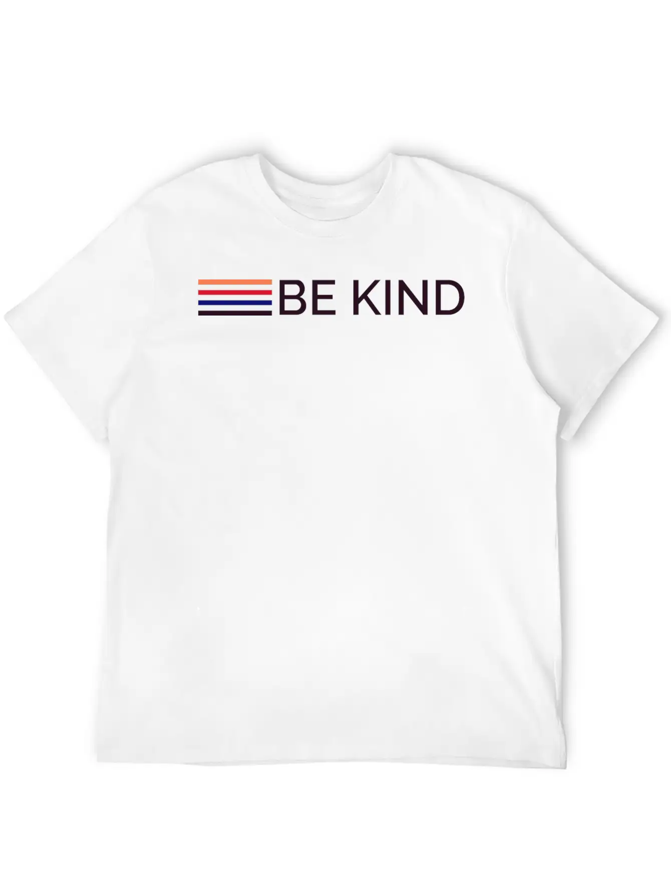 Be Kind Stripes Classic Cotton Tee – Unisex Comfort For Any Season