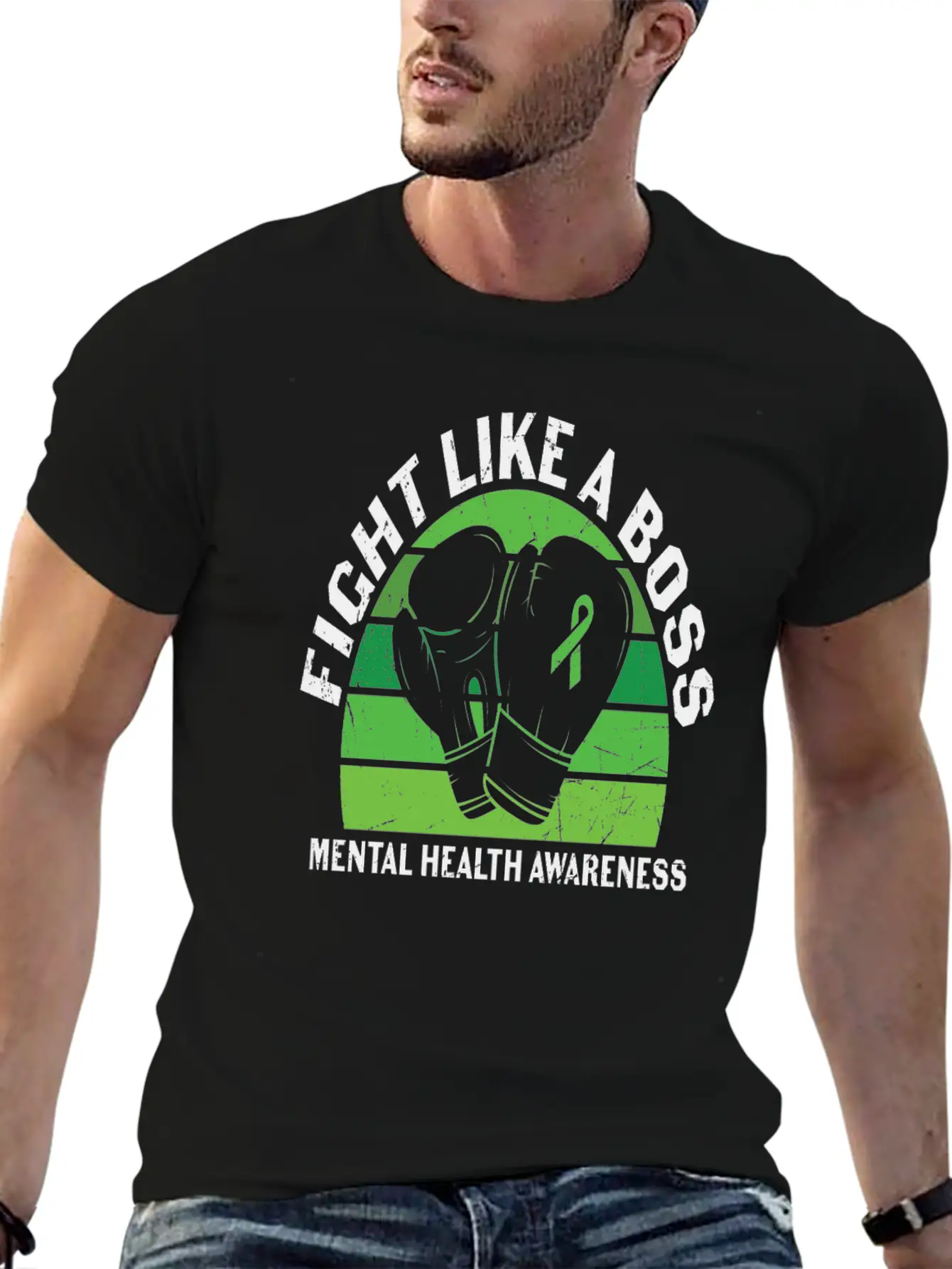 Be Kind To Your Mind Mental Health Matters Casual Graphic T-Shirt – Simple And Comfortable Daily Wear