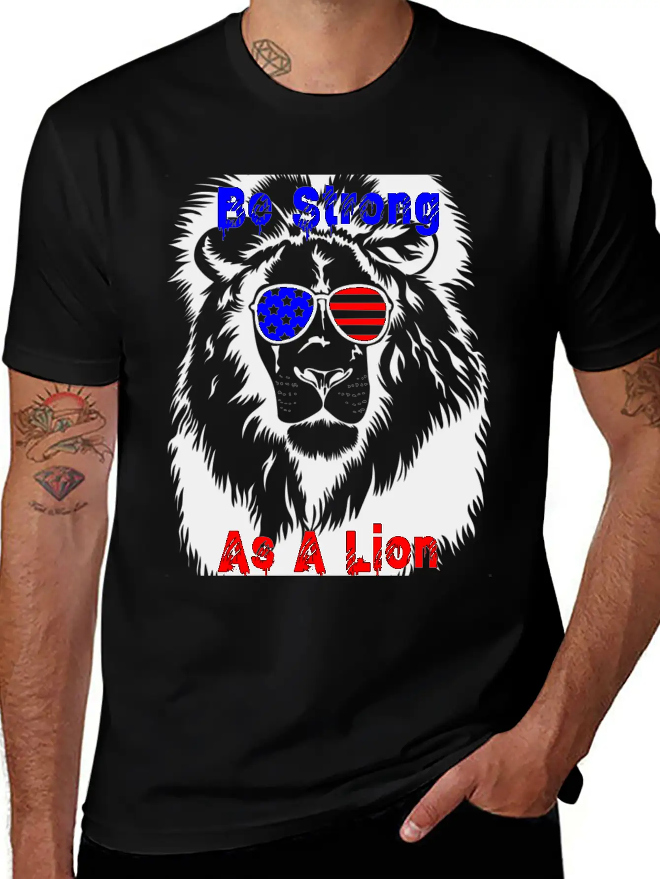 Be Strong As A Lion Classic Cotton Tee – Unisex Comfort For Any Season