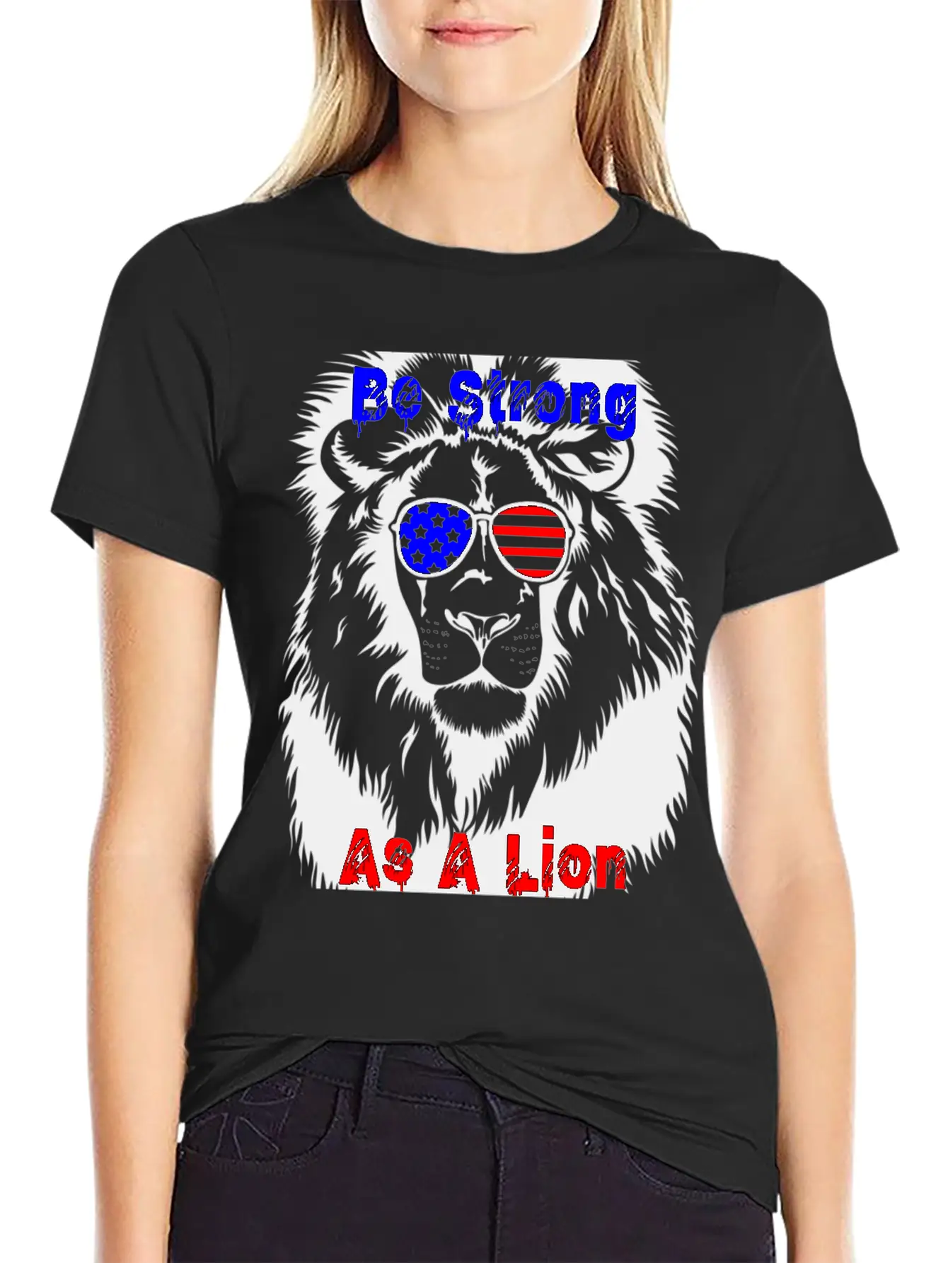 Be Strong As A Lion Classic Cotton Tee – Unisex Comfort For Any Season
