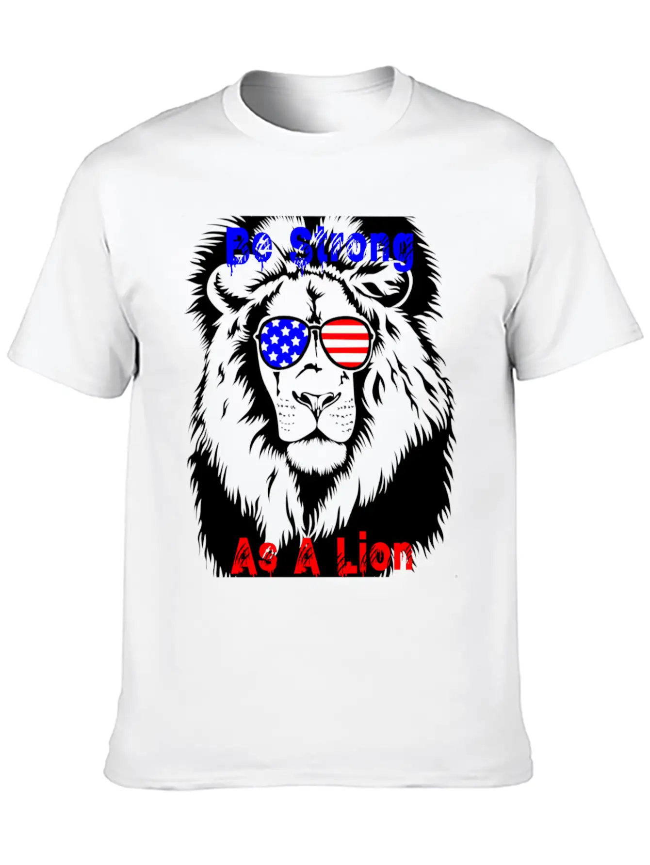 Be Strong As A Lion Classic Cotton Tee – Unisex Comfort For Any Season