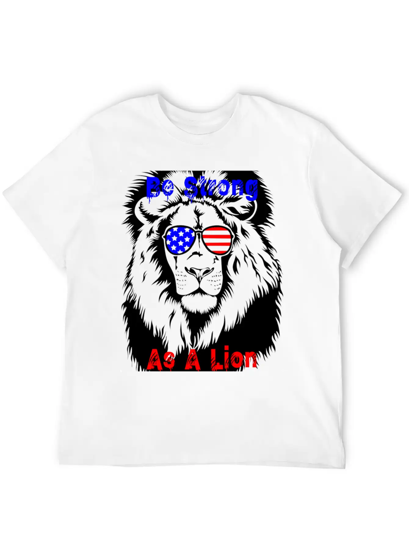 Be Strong As A Lion Classic Cotton Tee – Unisex Comfort For Any Season