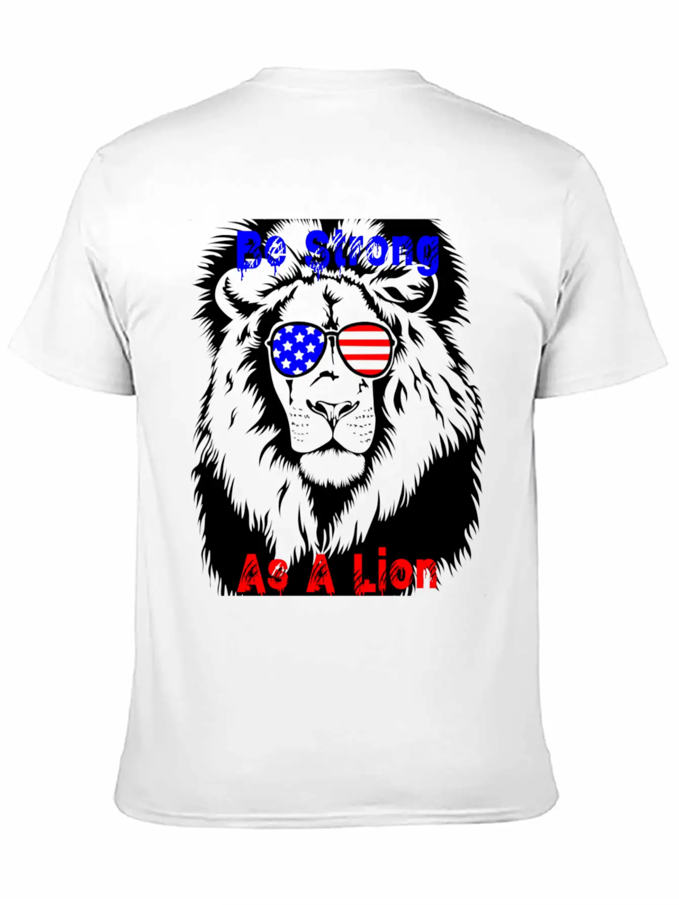 Be Strong As A Lion Classic Cotton Tee – Unisex Comfort For Any Season