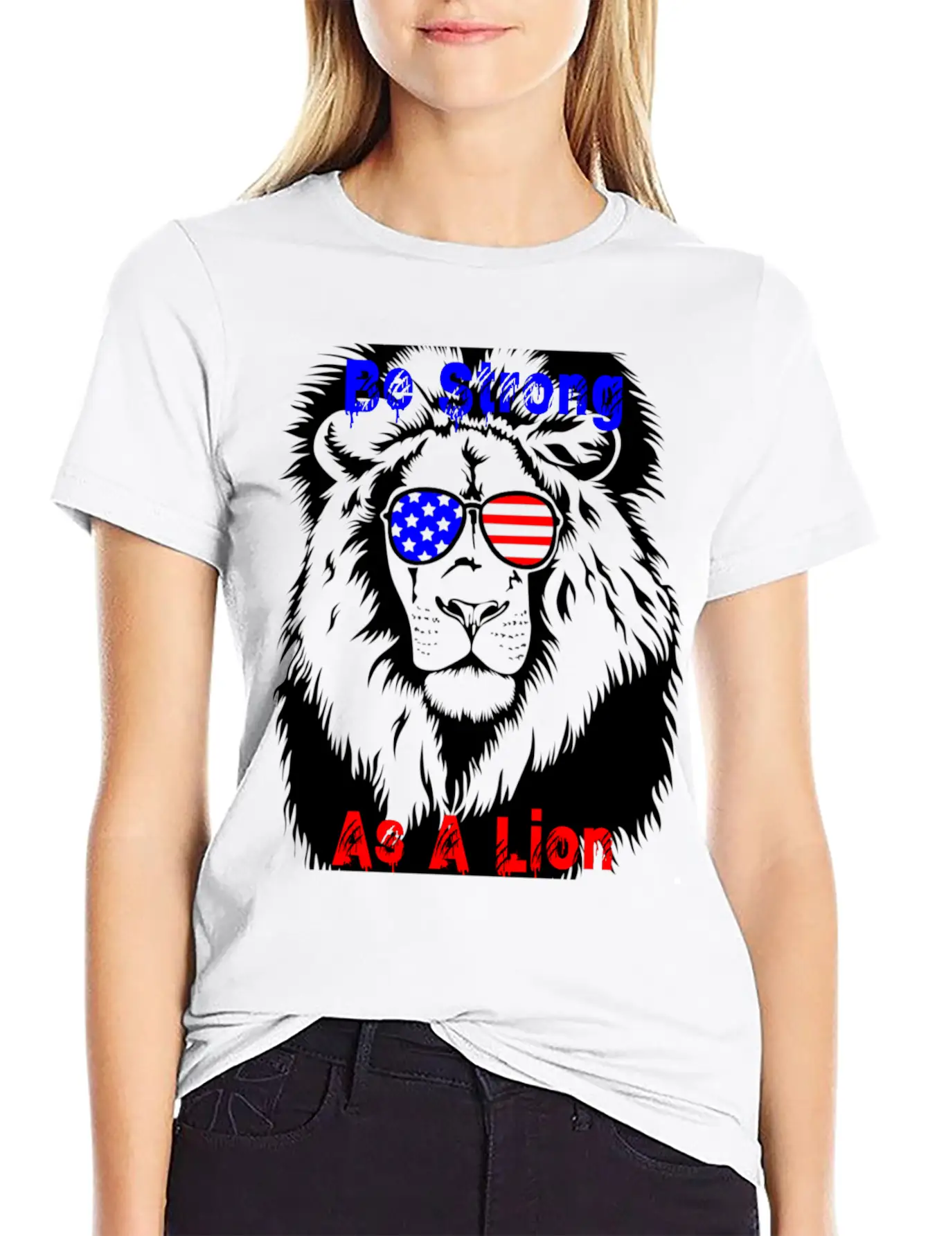 Be Strong As A Lion Classic Cotton Tee – Unisex Comfort For Any Season